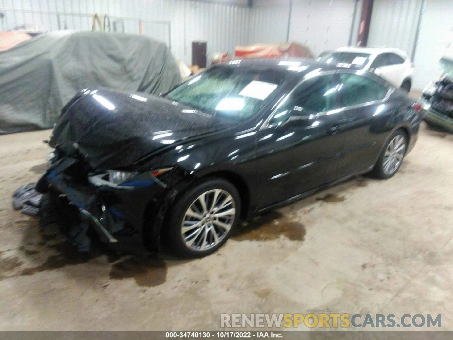 2 fotografías del automóvil dañado 58ABZ1B12KU012144 LEXUS ES 2019