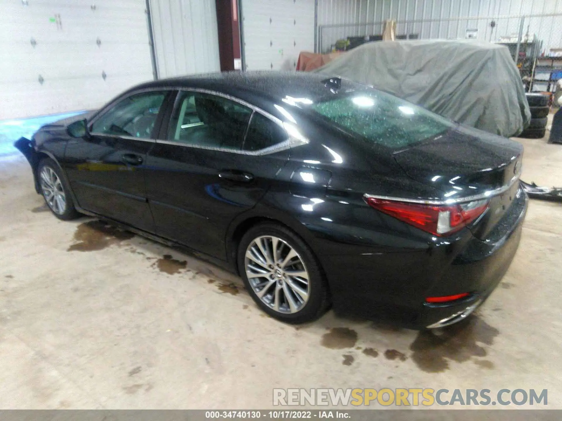 3 fotografías del automóvil dañado 58ABZ1B12KU012144 LEXUS ES 2019