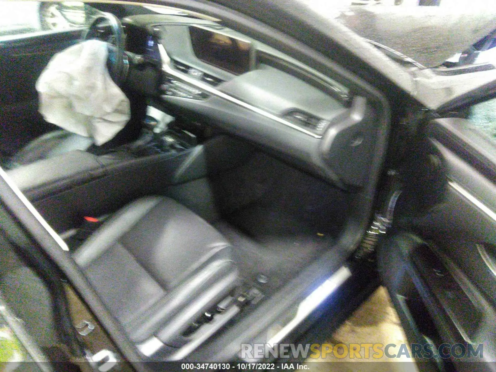 5 fotografías del automóvil dañado 58ABZ1B12KU012144 LEXUS ES 2019