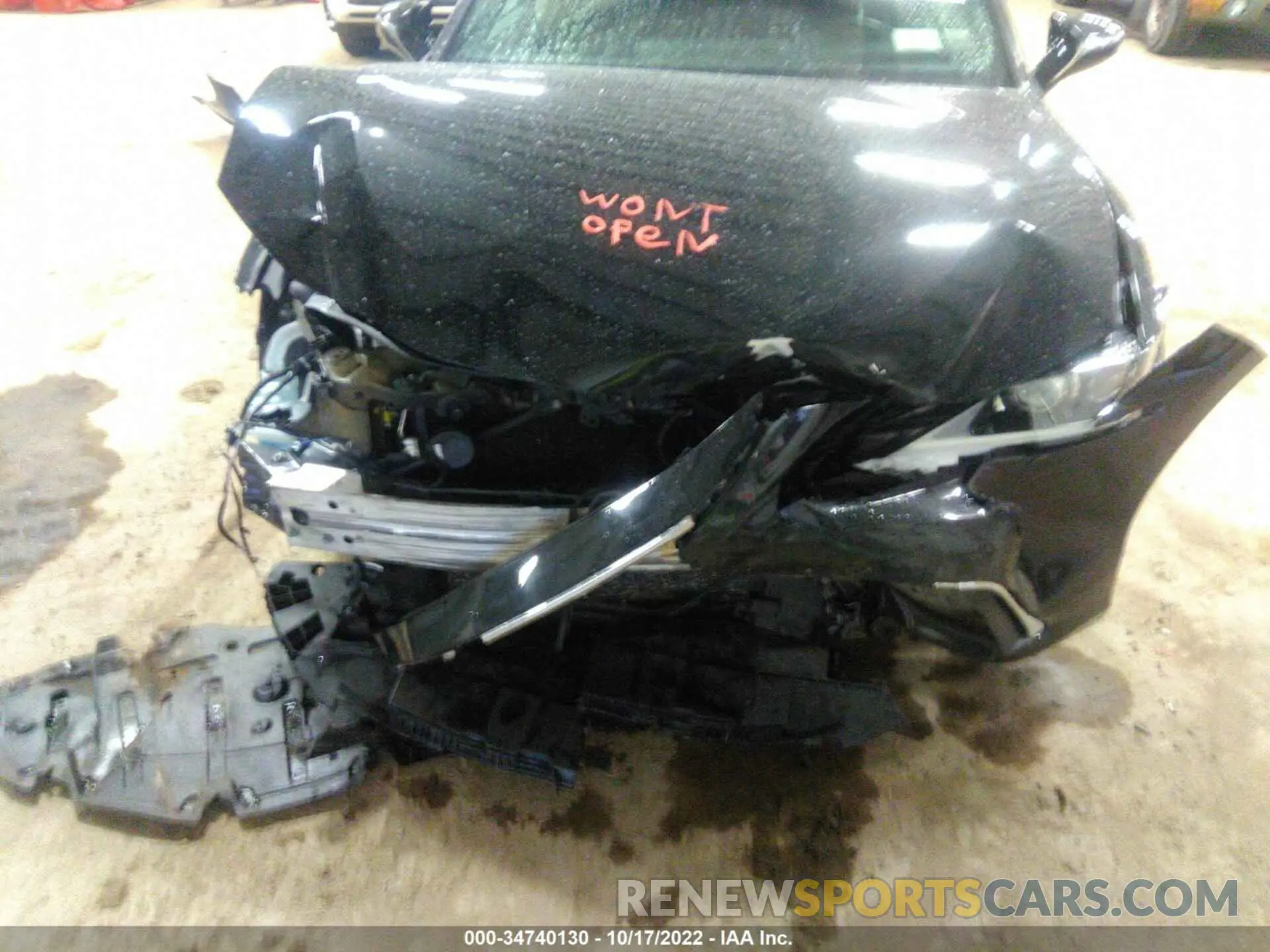6 fotografías del automóvil dañado 58ABZ1B12KU012144 LEXUS ES 2019