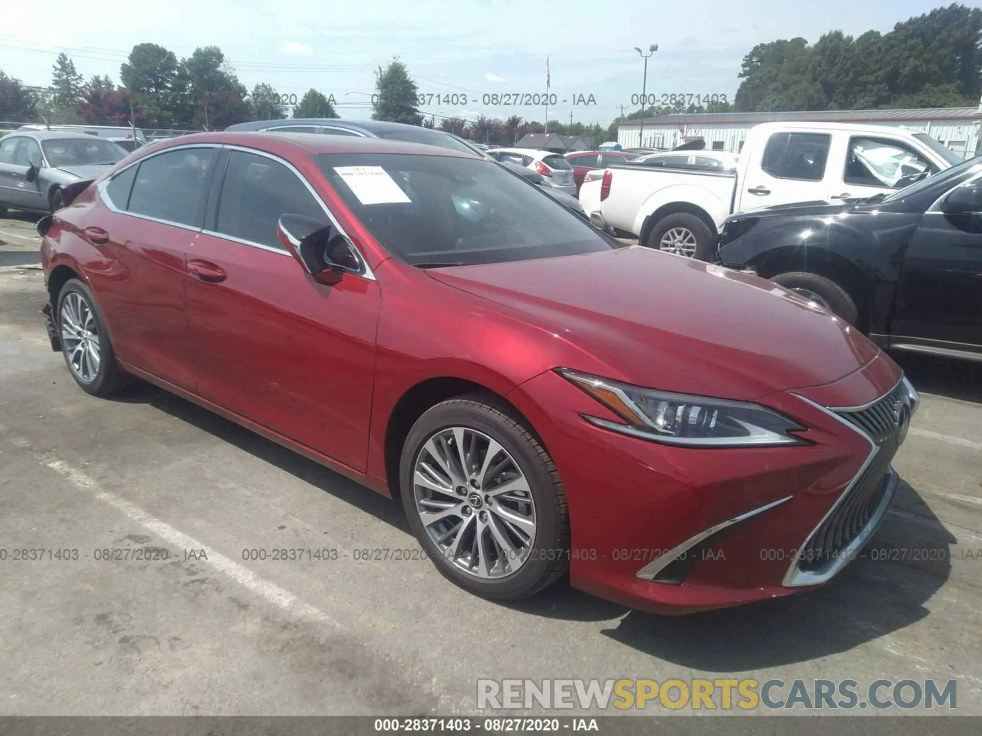 1 fotografías del automóvil dañado 58ABZ1B12KU018056 LEXUS ES 2019