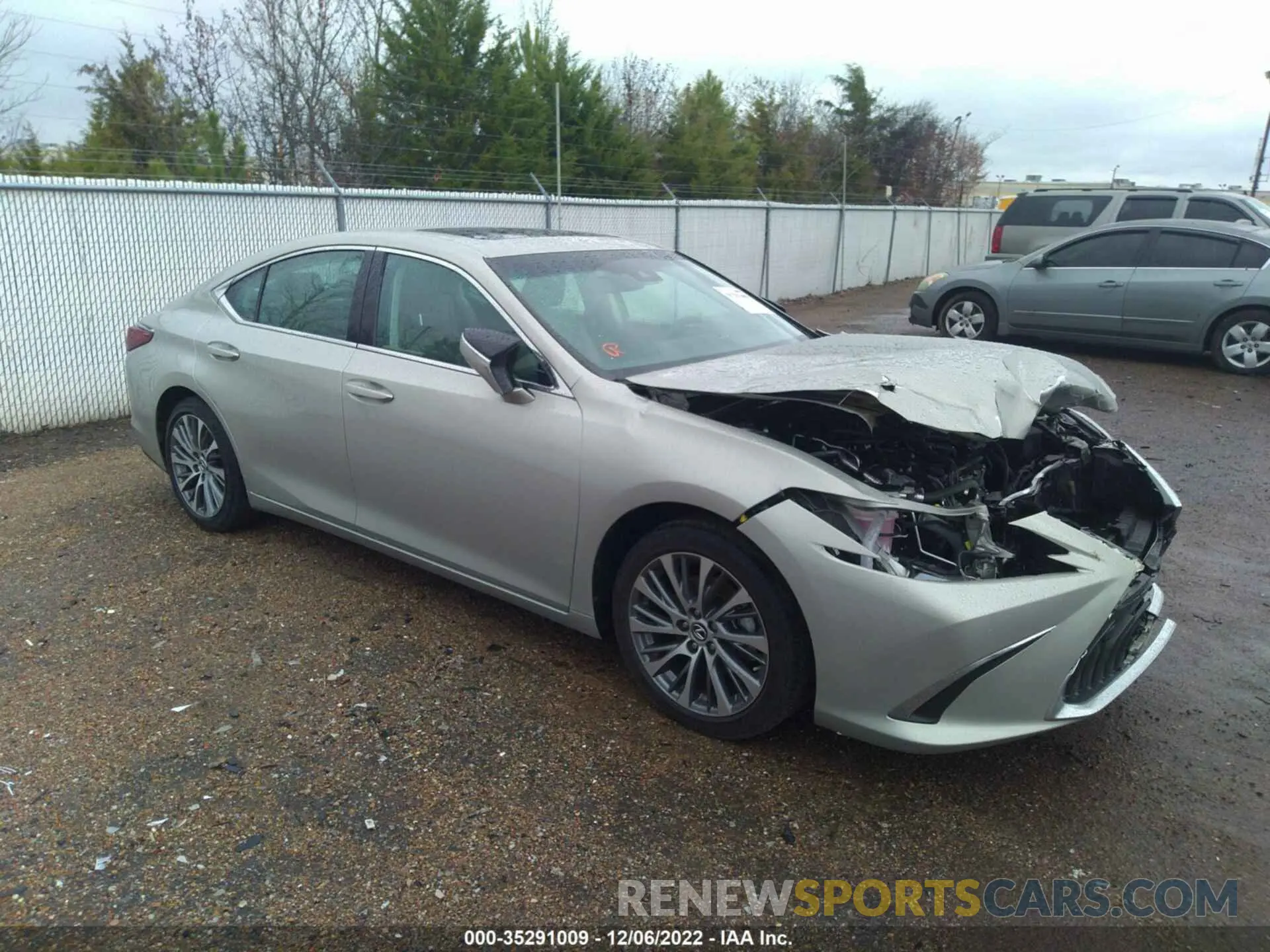 1 fotografías del automóvil dañado 58ABZ1B14KU026143 LEXUS ES 2019