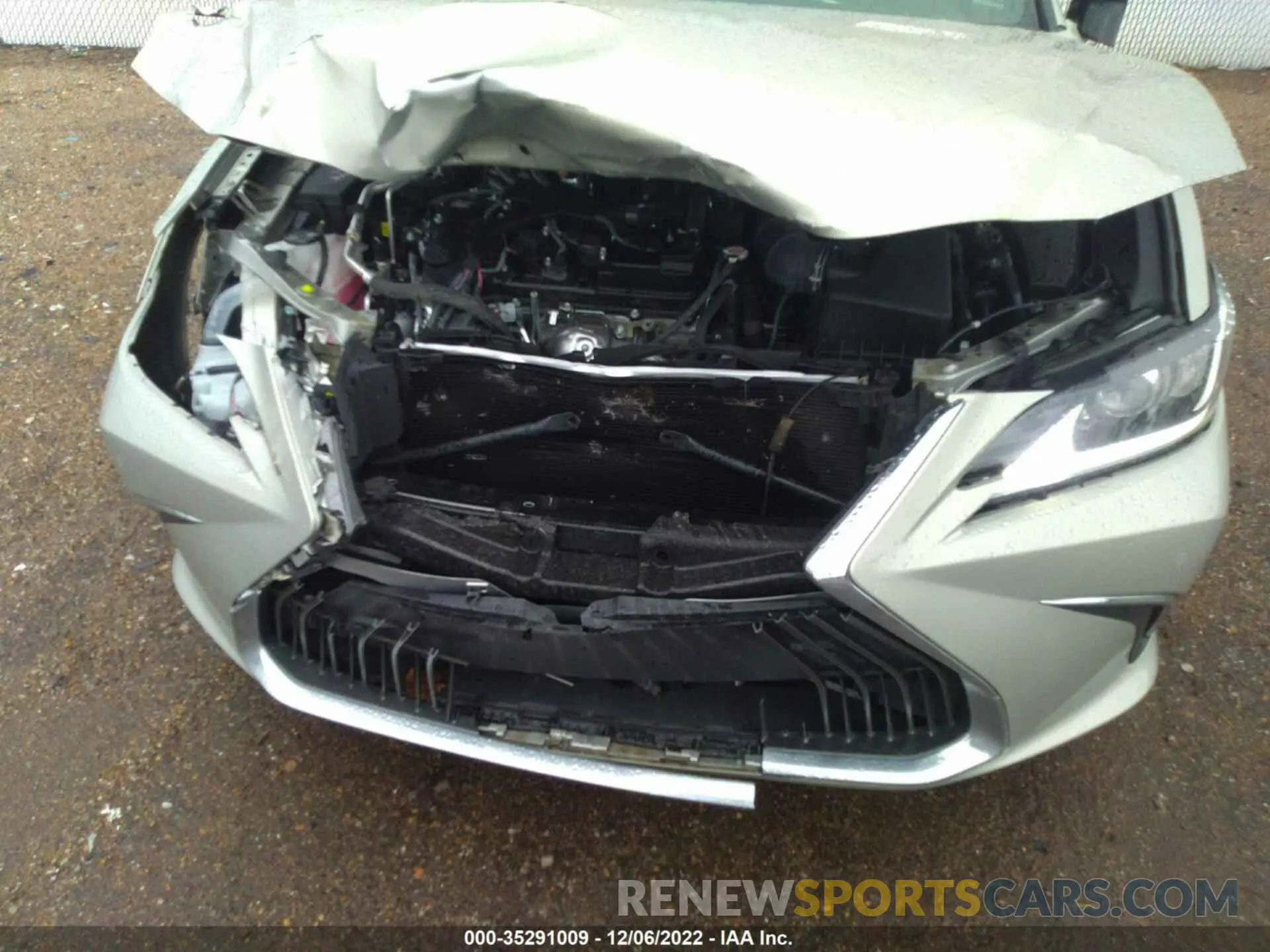 6 fotografías del automóvil dañado 58ABZ1B14KU026143 LEXUS ES 2019
