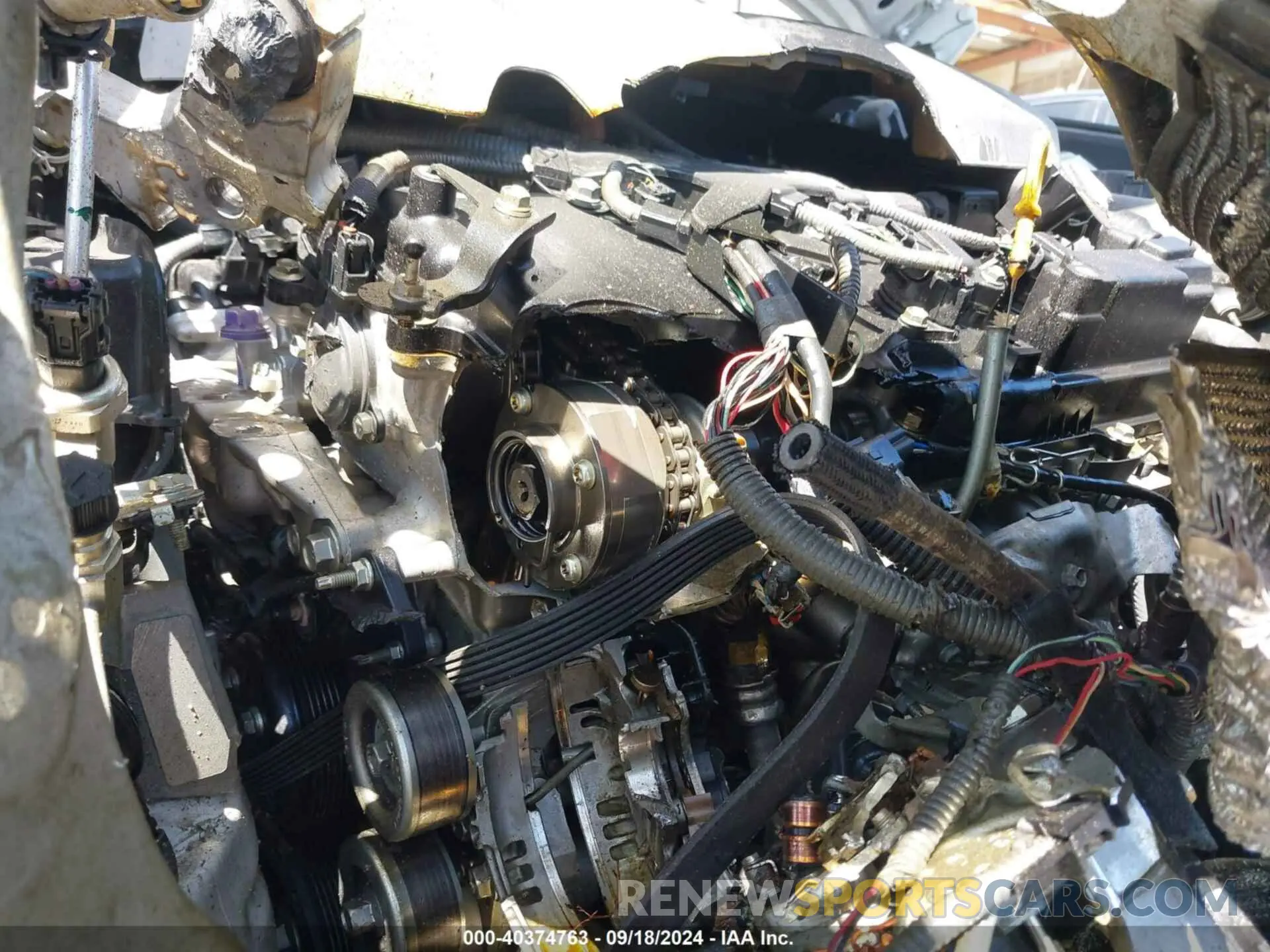 6 fotografías del automóvil dañado 58ABZ1B15KU005821 LEXUS ES 2019
