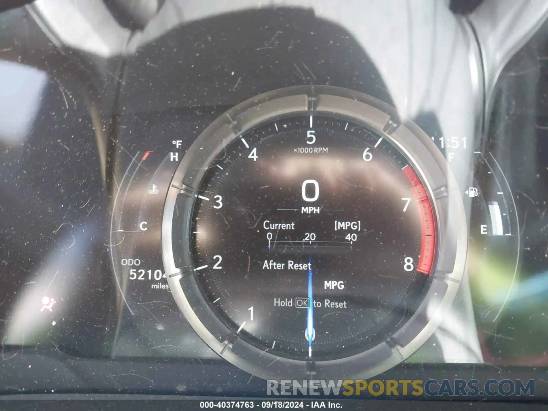 7 fotografías del automóvil dañado 58ABZ1B15KU005821 LEXUS ES 2019