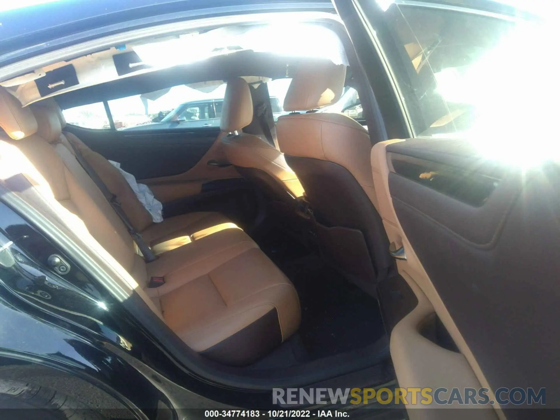 8 fotografías del automóvil dañado 58ABZ1B15KU049379 LEXUS ES 2019