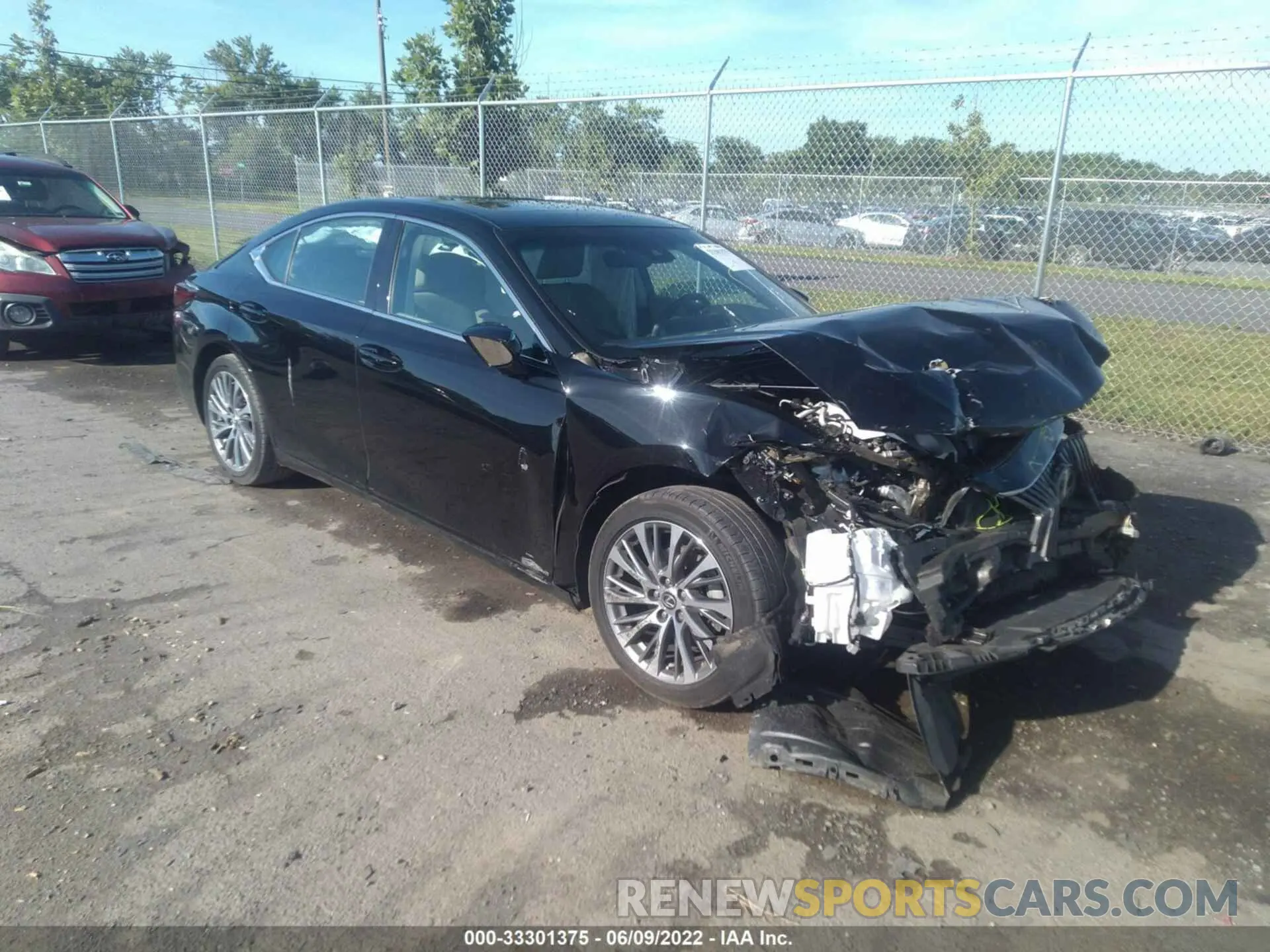 1 fotografías del automóvil dañado 58ABZ1B16KU013281 LEXUS ES 2019