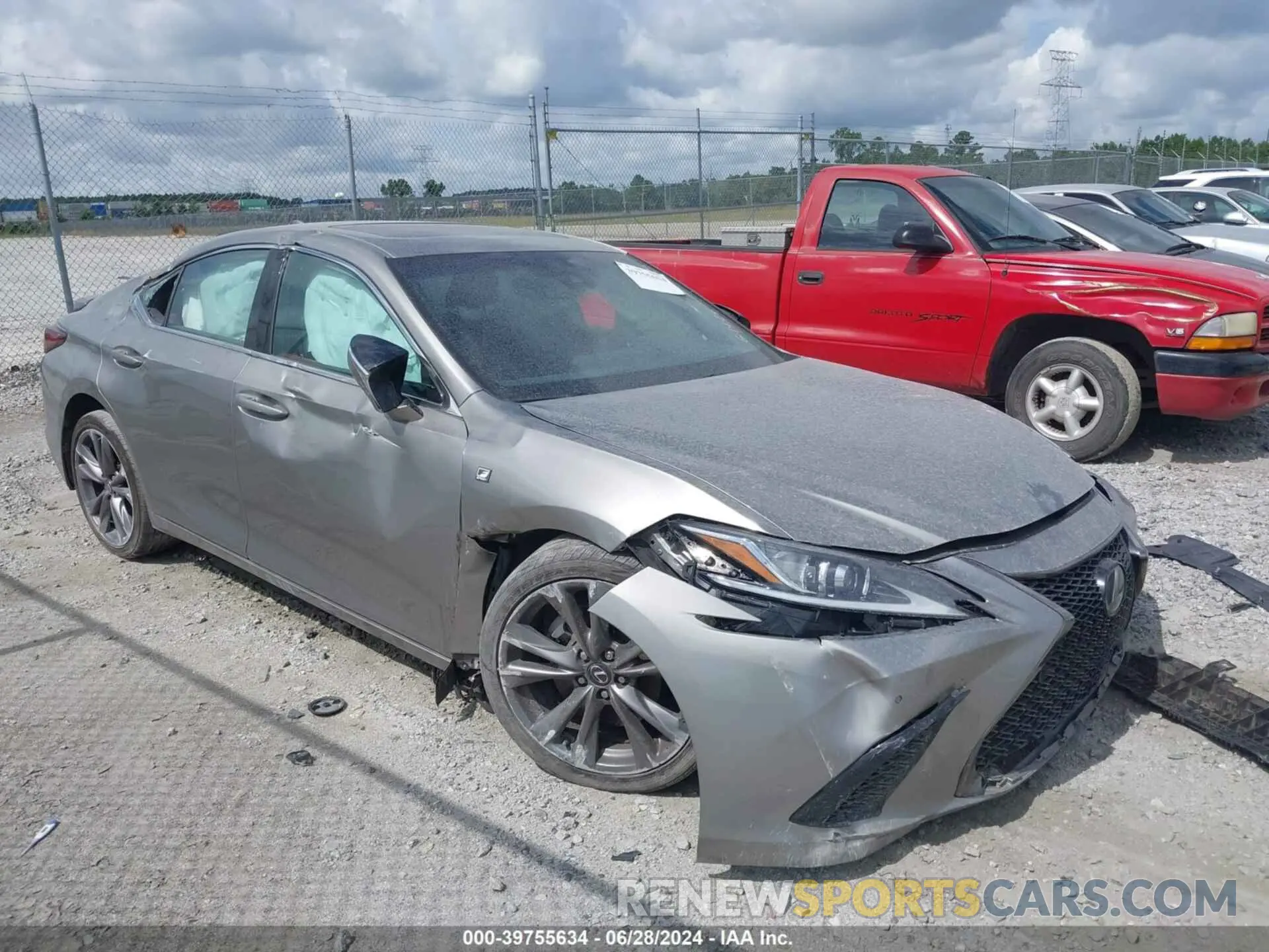 1 fotografías del automóvil dañado 58ABZ1B18KU028820 LEXUS ES 2019