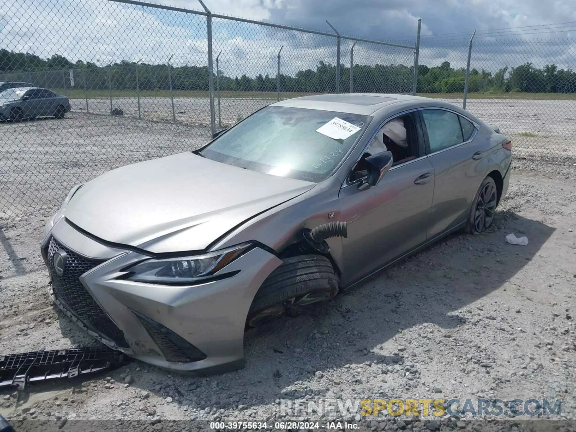 6 fotografías del automóvil dañado 58ABZ1B18KU028820 LEXUS ES 2019