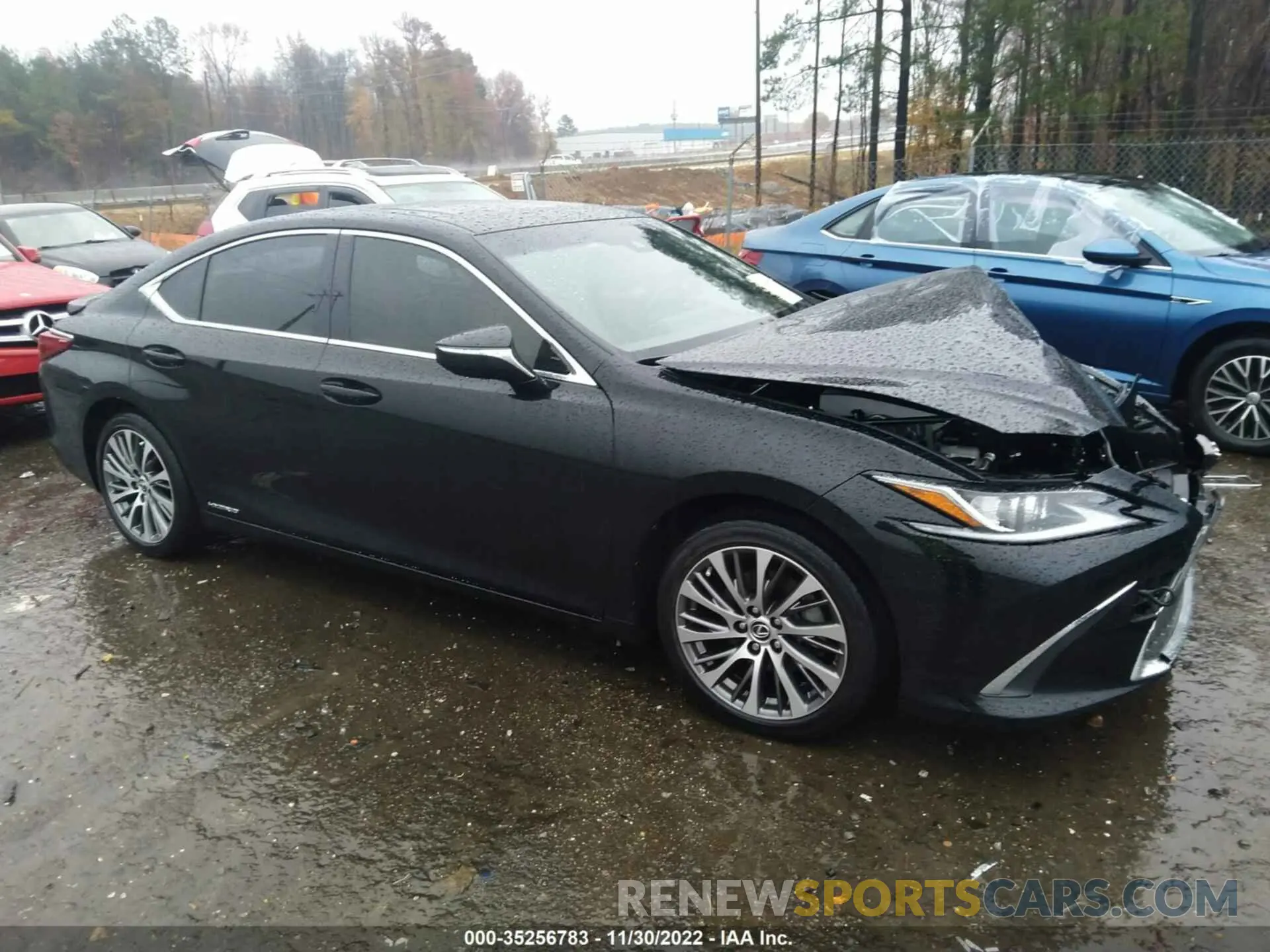 1 fotografías del automóvil dañado JTHB21B14K2038982 LEXUS ES 2019