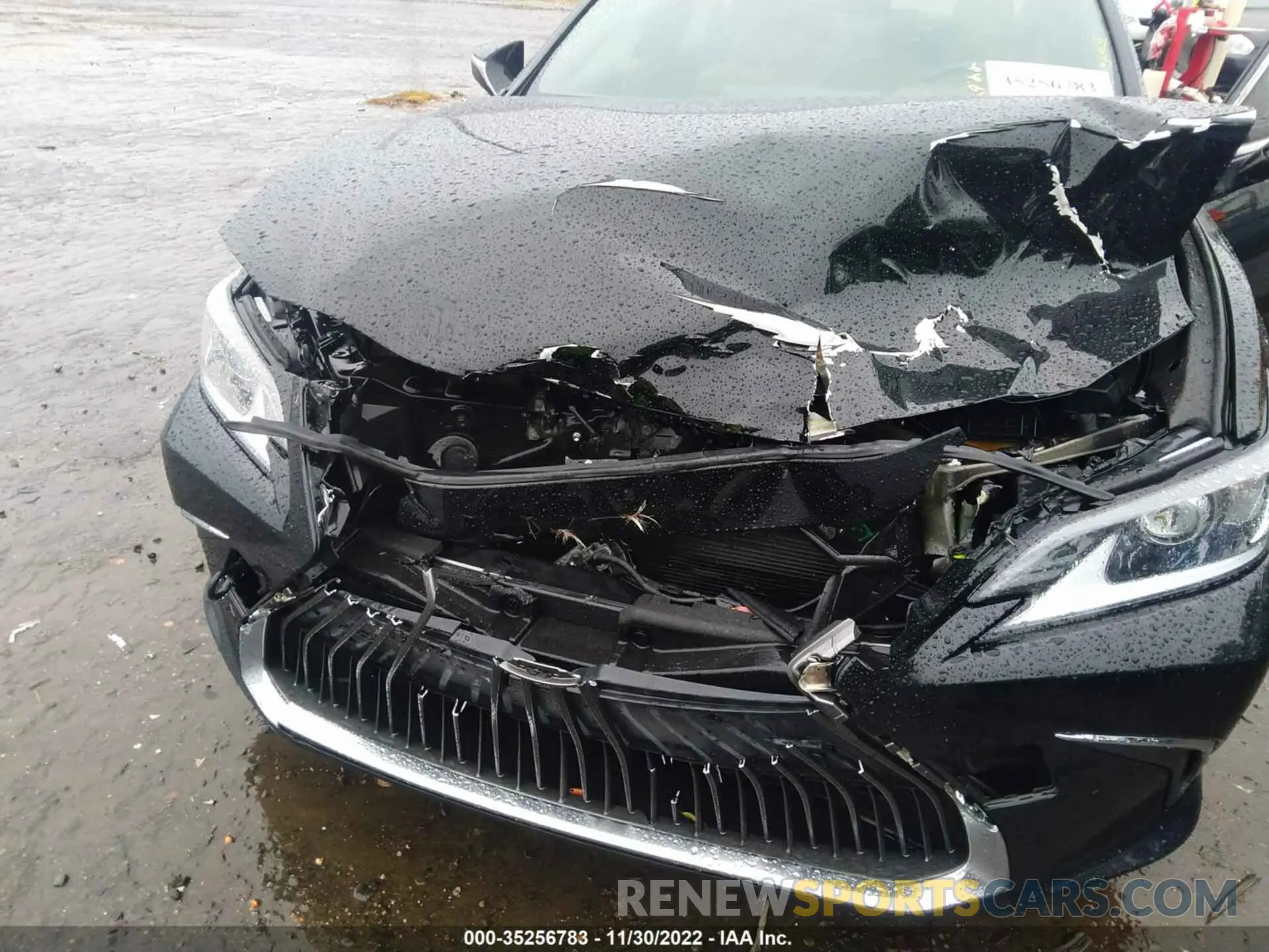 6 fotografías del automóvil dañado JTHB21B14K2038982 LEXUS ES 2019
