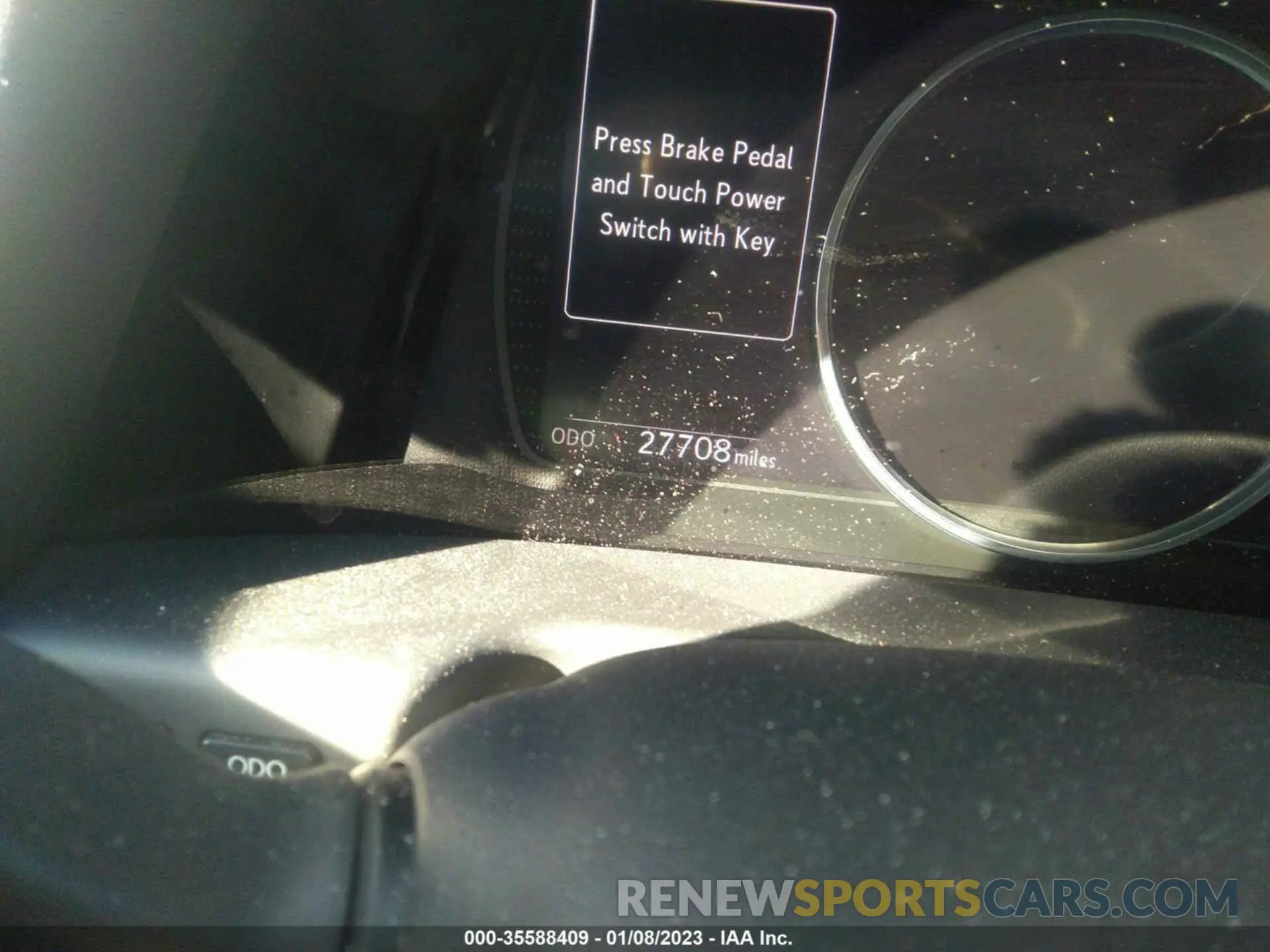 7 fotografías del automóvil dañado JTHB21B18K2045174 LEXUS ES 2019