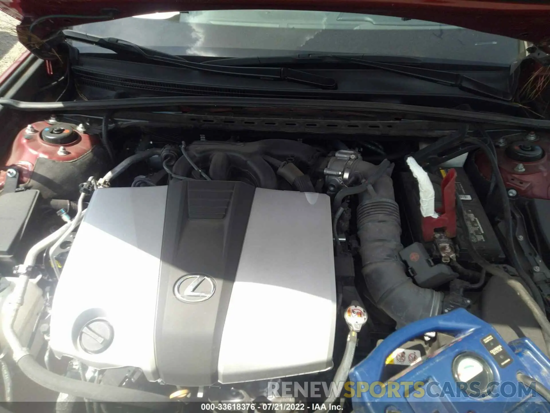 10 fotografías del automóvil dañado 58ACZ1B19LU071858 LEXUS ES 2020