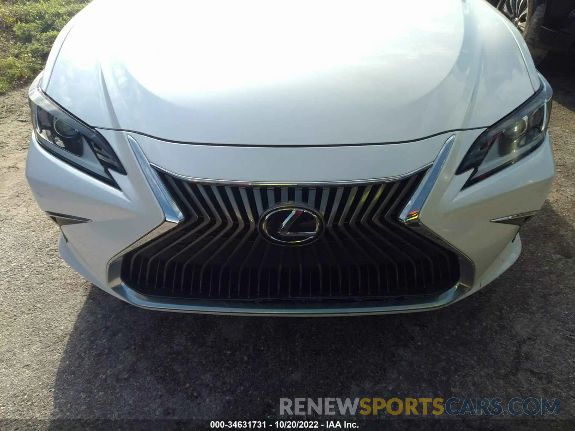 6 fotografías del automóvil dañado 58ADZ1B10LU066858 LEXUS ES 2020