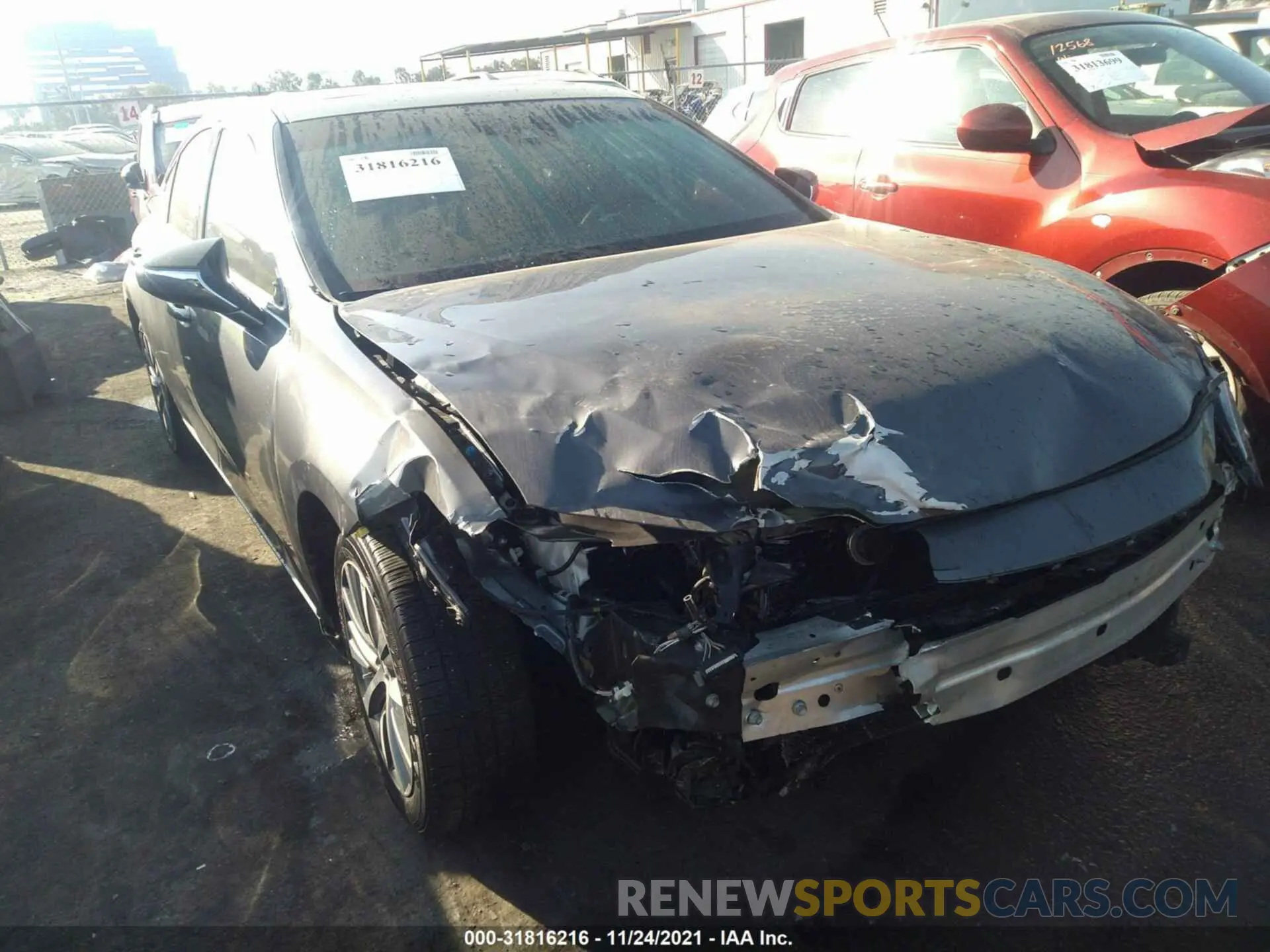 6 fotografías del automóvil dañado 58ADZ1B12LU073052 LEXUS ES 2020