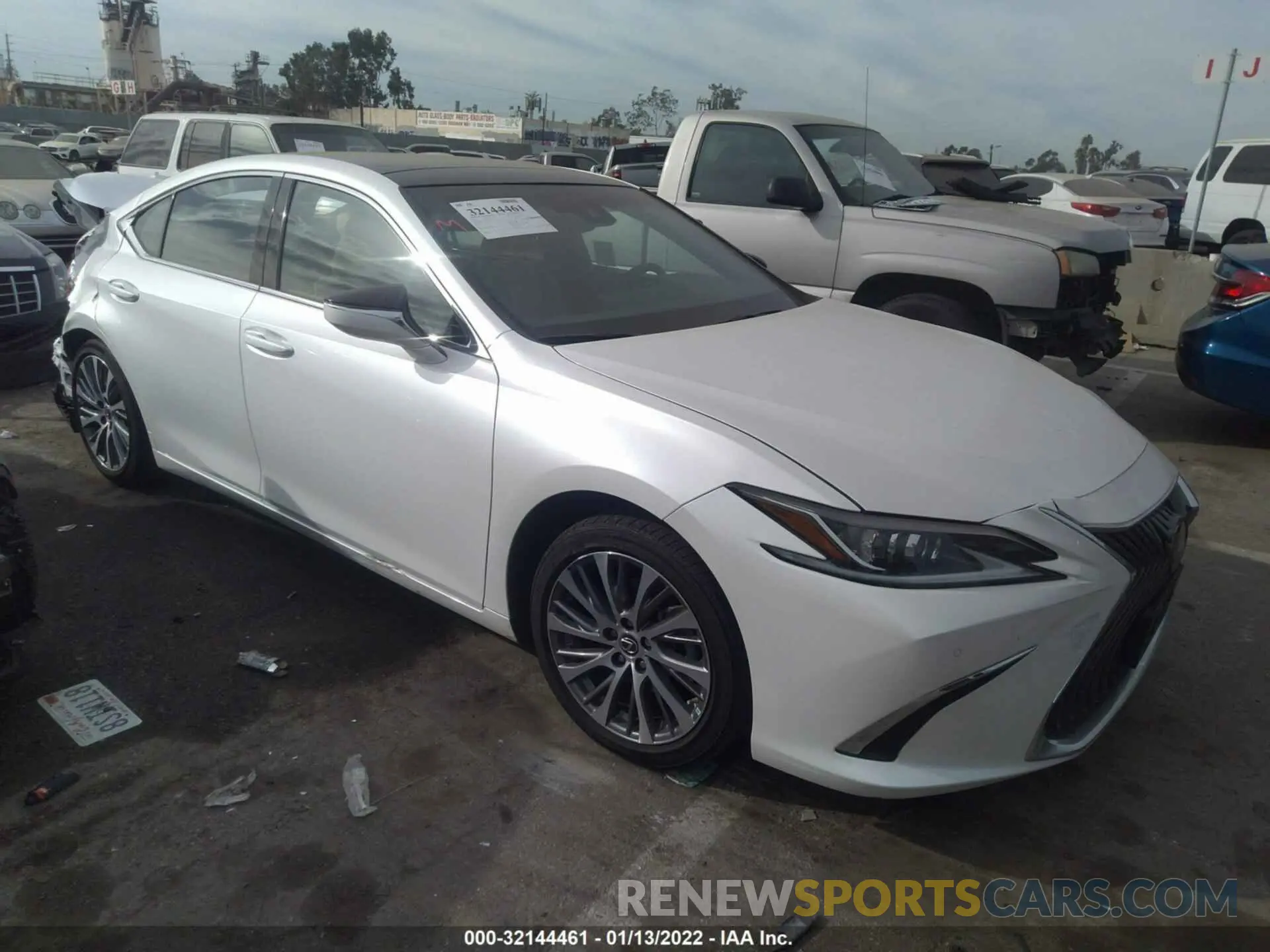 1 fotografías del automóvil dañado 58ADZ1B14LU082142 LEXUS ES 2020
