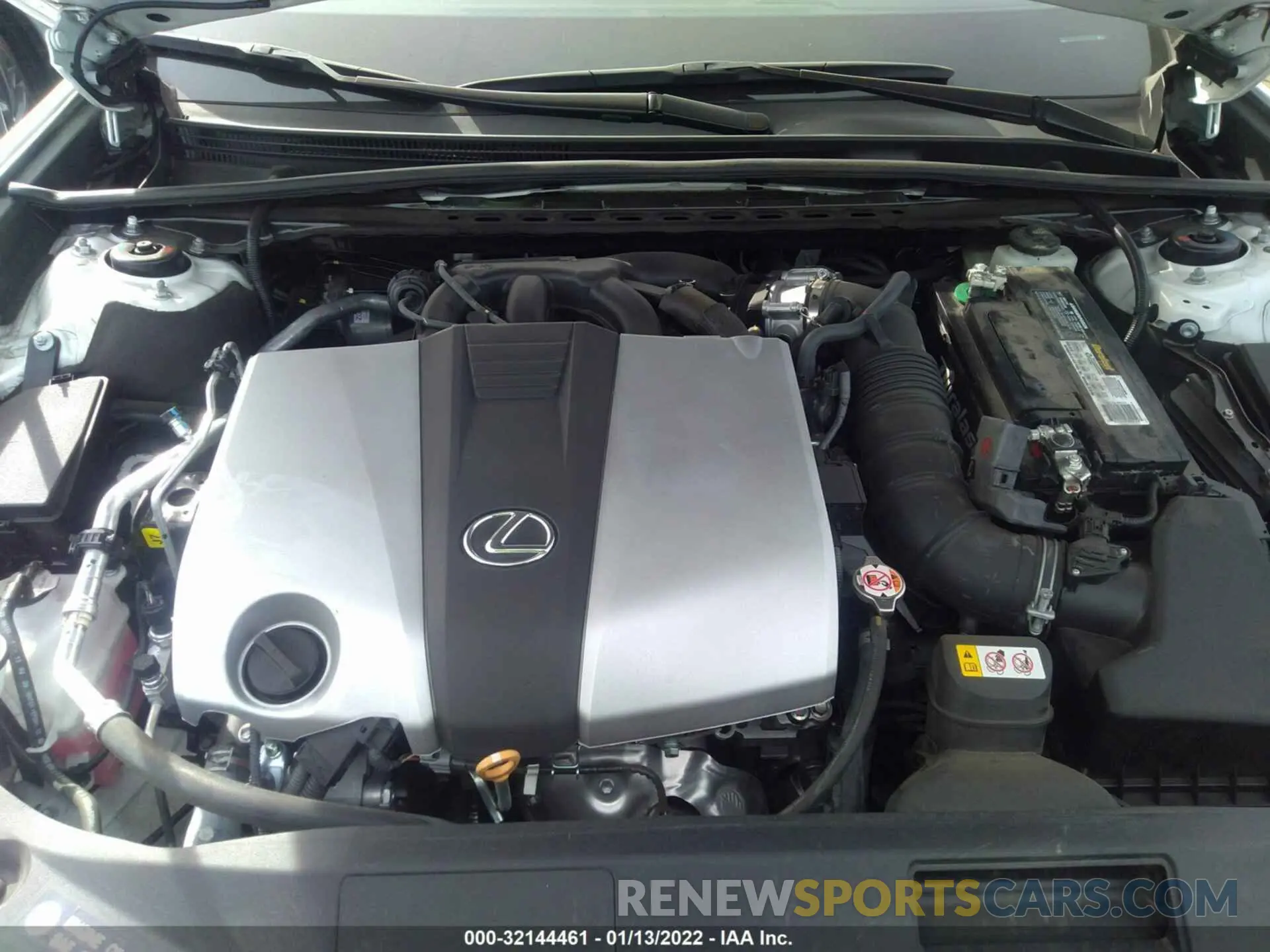10 fotografías del automóvil dañado 58ADZ1B14LU082142 LEXUS ES 2020