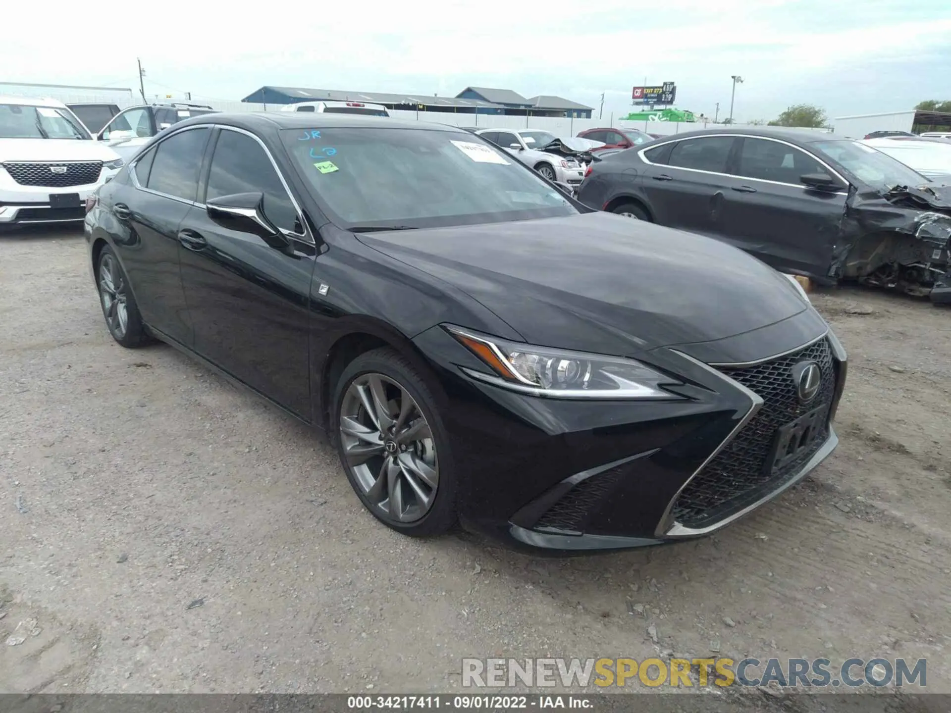 1 fotografías del automóvil dañado 58AGZ1B13LU082159 LEXUS ES 2020