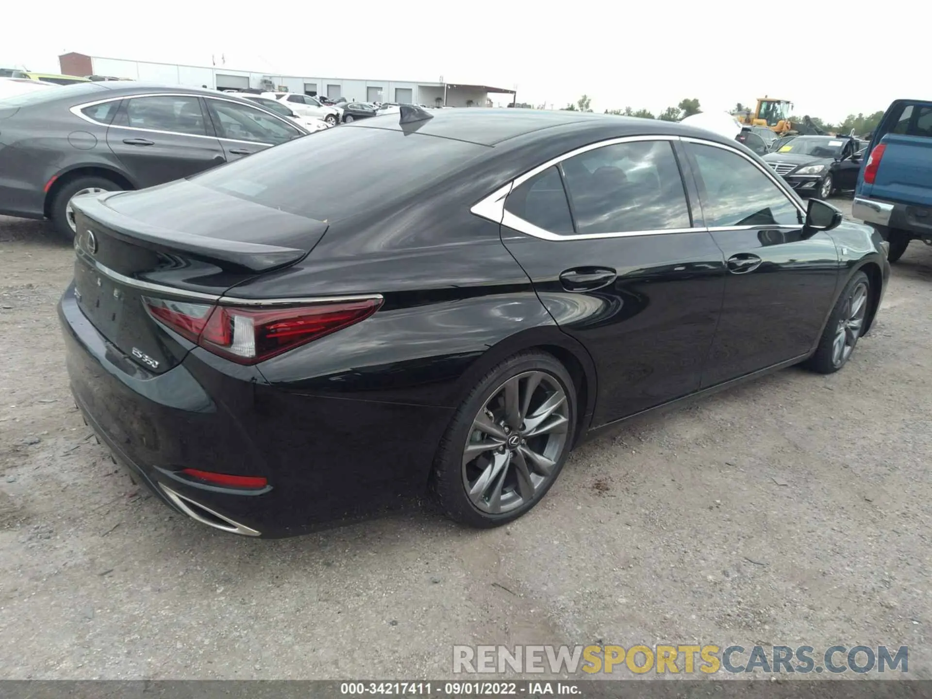 4 fotografías del automóvil dañado 58AGZ1B13LU082159 LEXUS ES 2020
