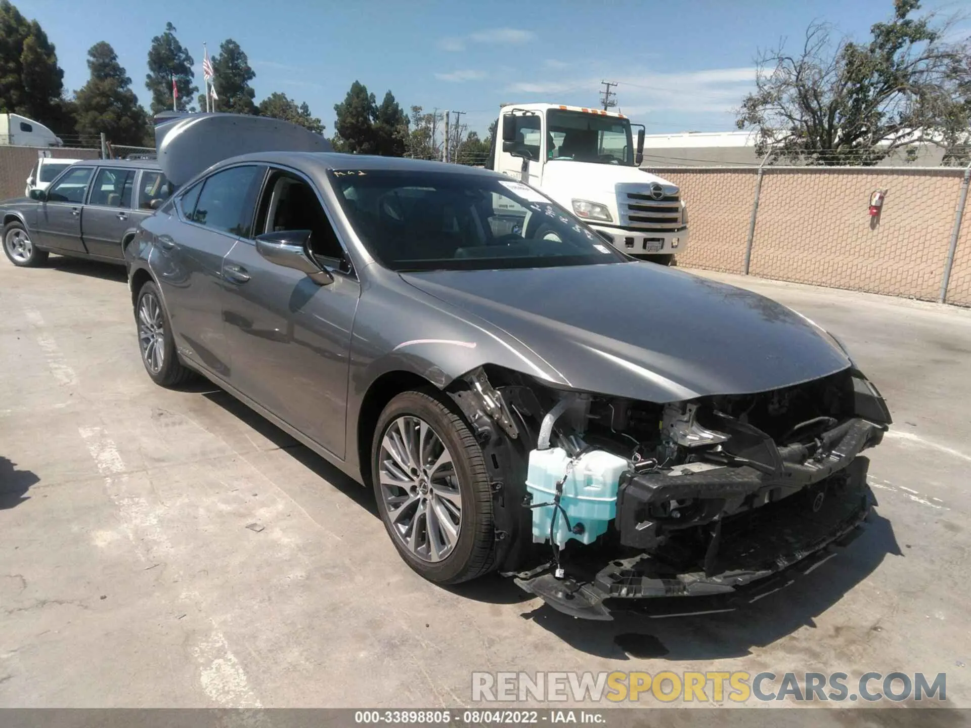 1 fotografías del automóvil dañado 58ADA1C12MU011349 LEXUS ES 2021