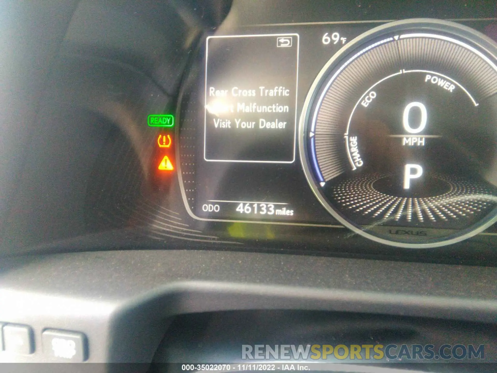 7 fotografías del automóvil dañado 58ADA1C14MU010333 LEXUS ES 2021