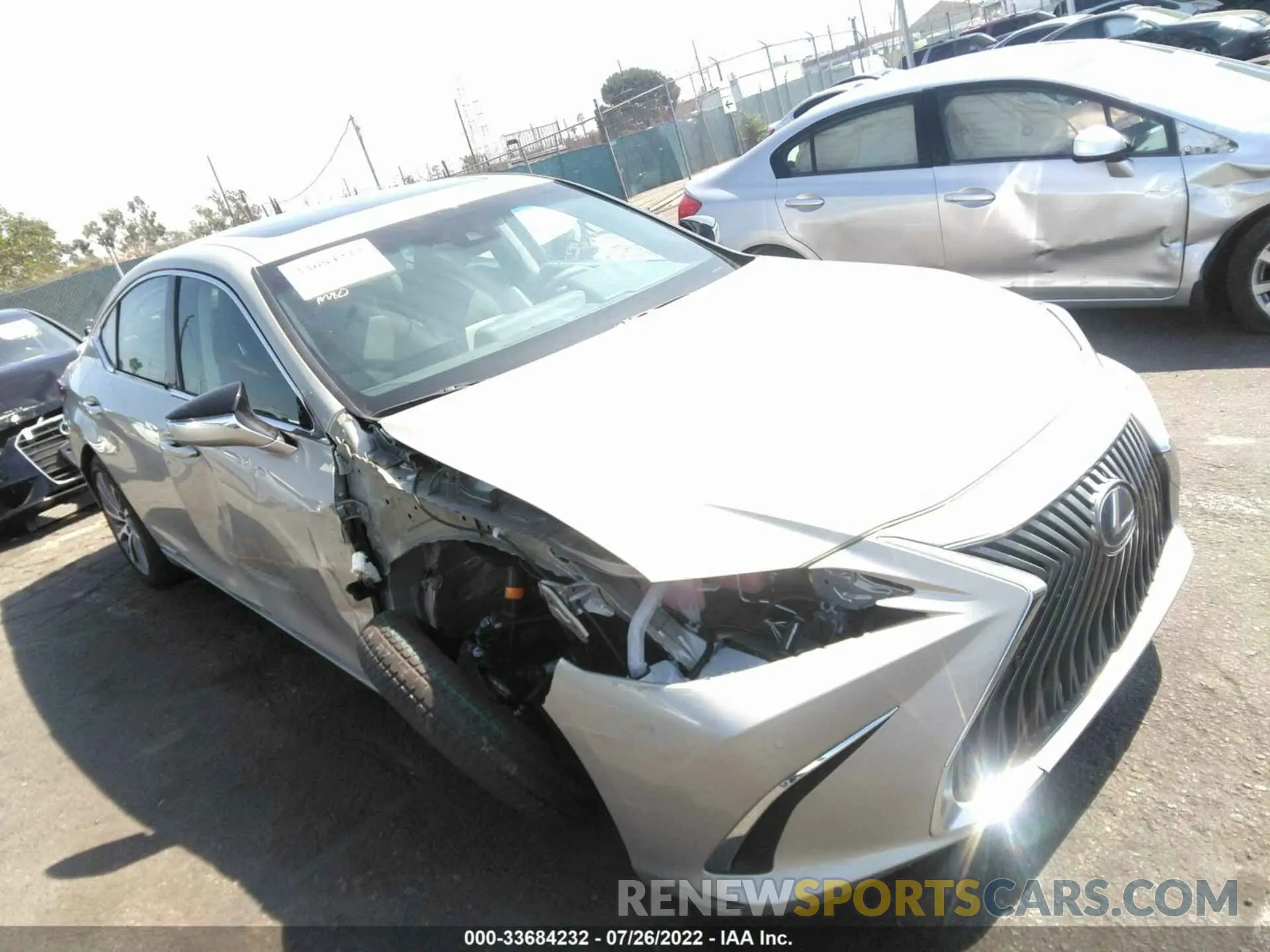 1 fotografías del automóvil dañado 58ADA1C15MU003603 LEXUS ES 2021