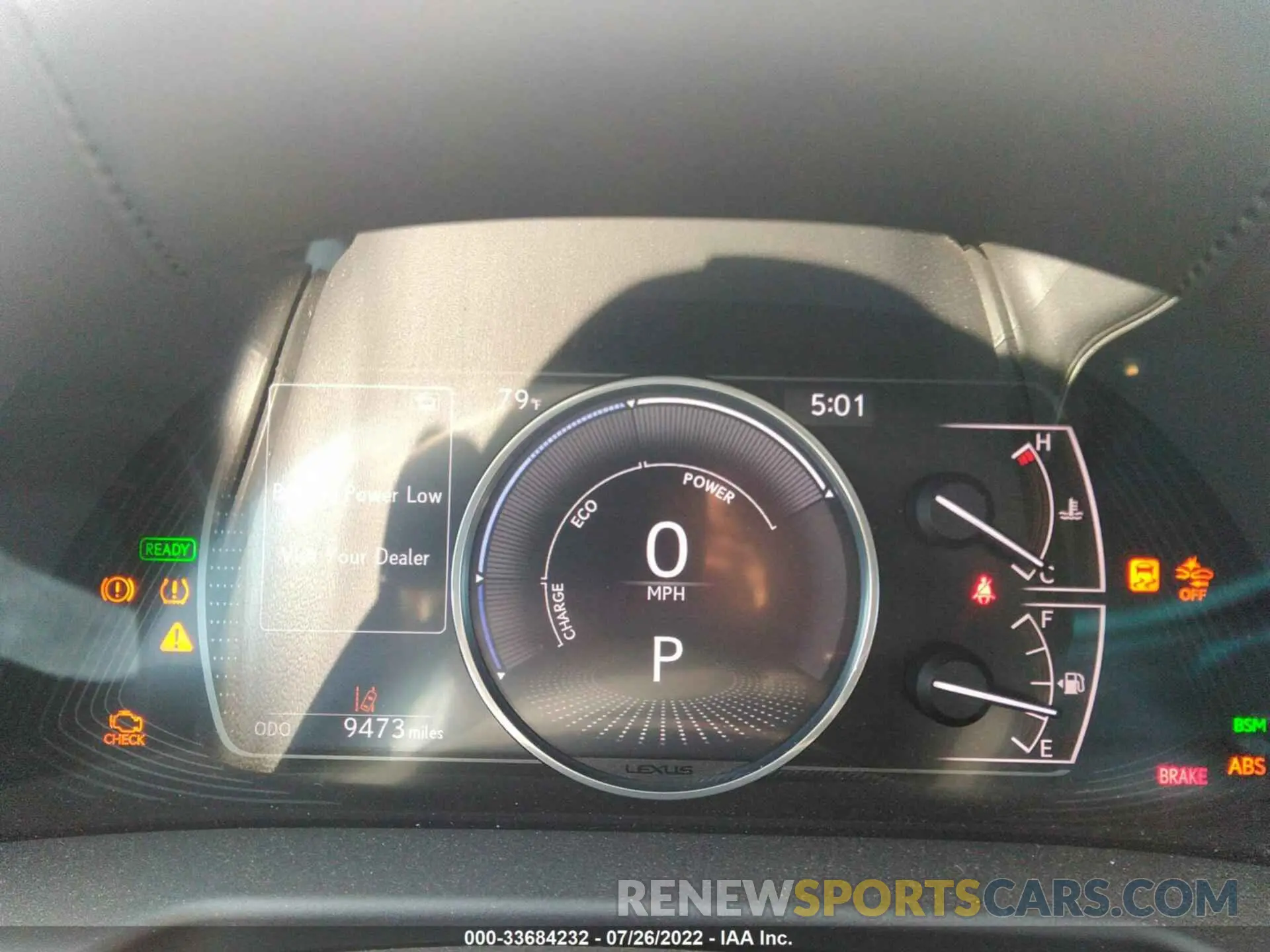7 fotografías del automóvil dañado 58ADA1C15MU003603 LEXUS ES 2021