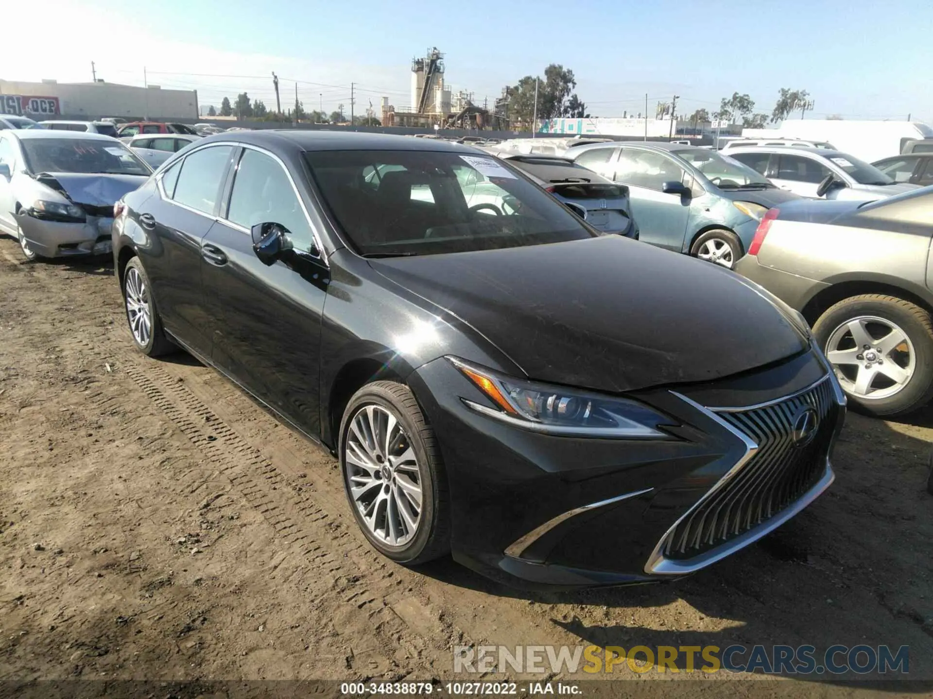 1 fotografías del automóvil dañado 58ADZ1B18MU100062 LEXUS ES 2021