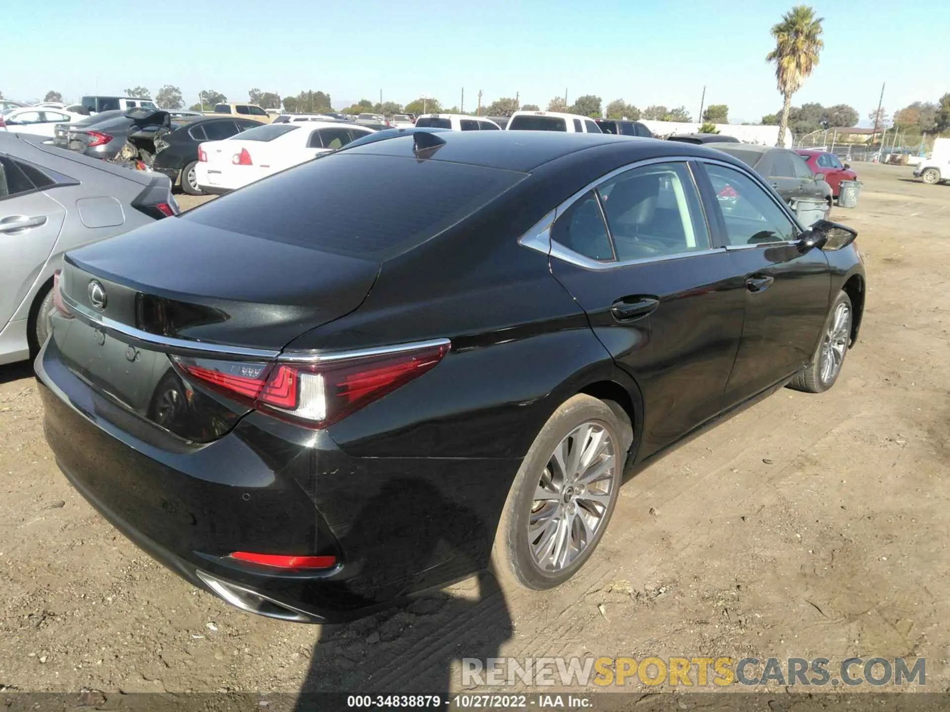 4 fotografías del automóvil dañado 58ADZ1B18MU100062 LEXUS ES 2021
