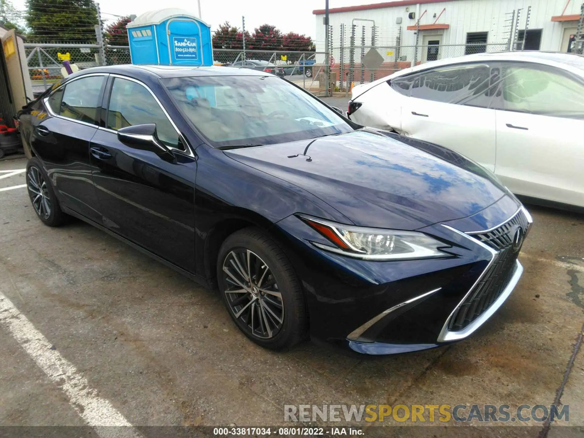 1 fotografías del automóvil dañado 58ADZ1B13NU113657 LEXUS ES 2022