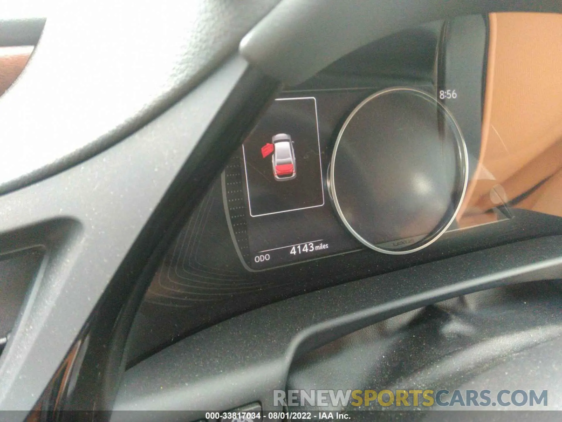 7 fotografías del automóvil dañado 58ADZ1B13NU113657 LEXUS ES 2022