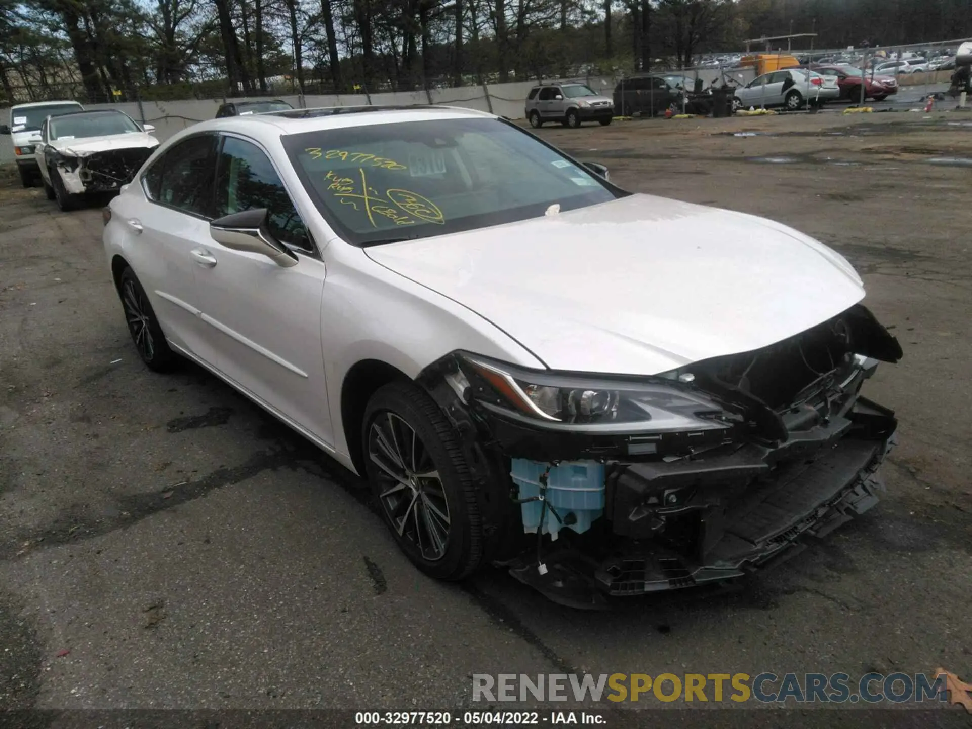 1 fotografías del automóvil dañado 58ADZ1B18NU115615 LEXUS ES 2022