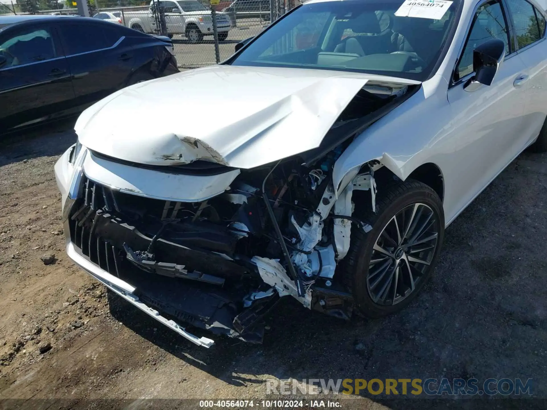 6 fotografías del automóvil dañado 58ADZ1B18PU153302 LEXUS ES 2023