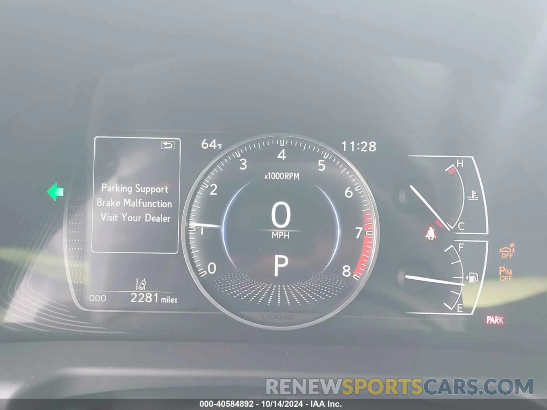 7 fotografías del automóvil dañado 58ADZ1B11RU173667 LEXUS ES 2024