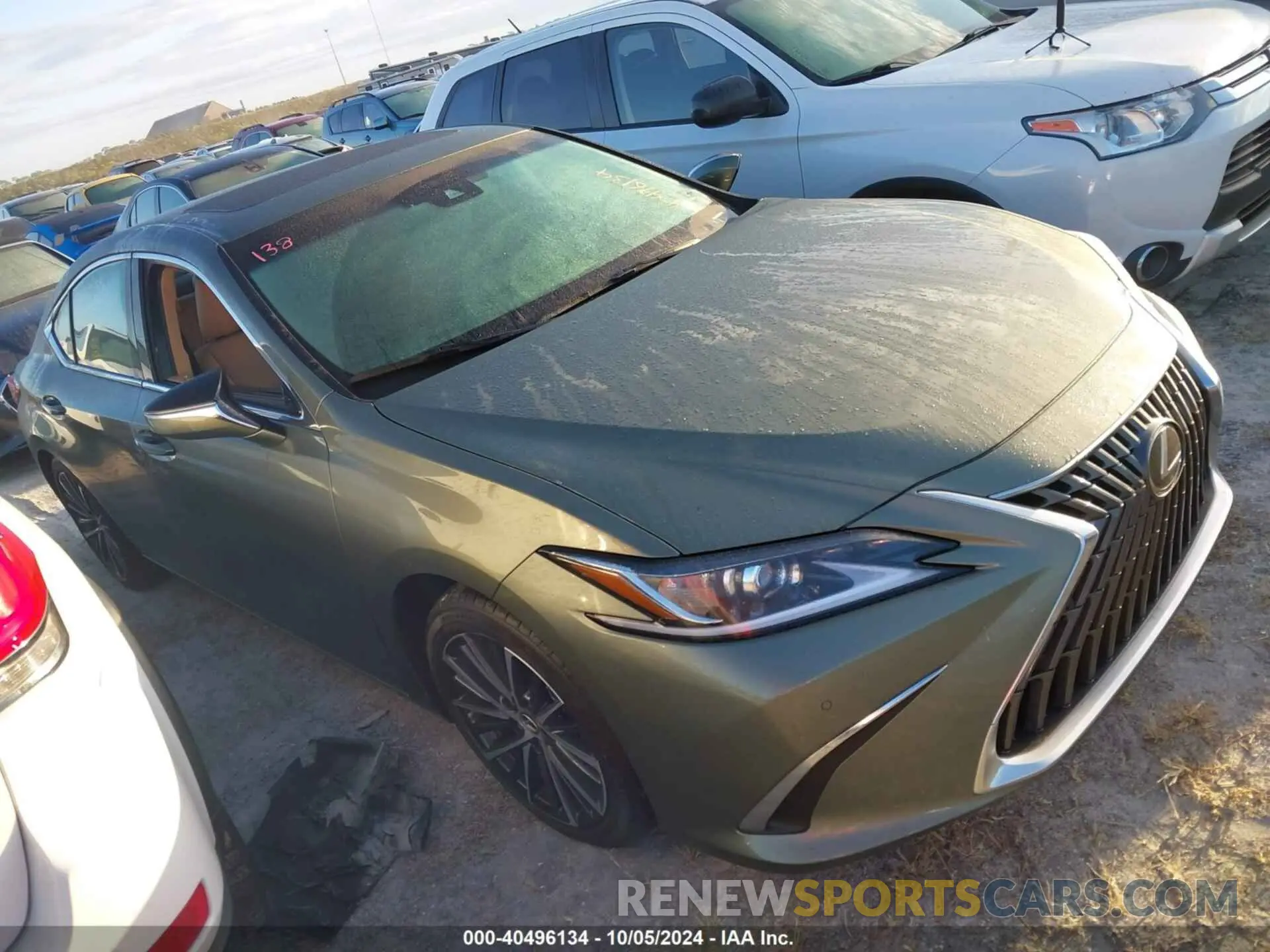 1 fotografías del automóvil dañado 58ADZ1B17RU180879 LEXUS ES 2024