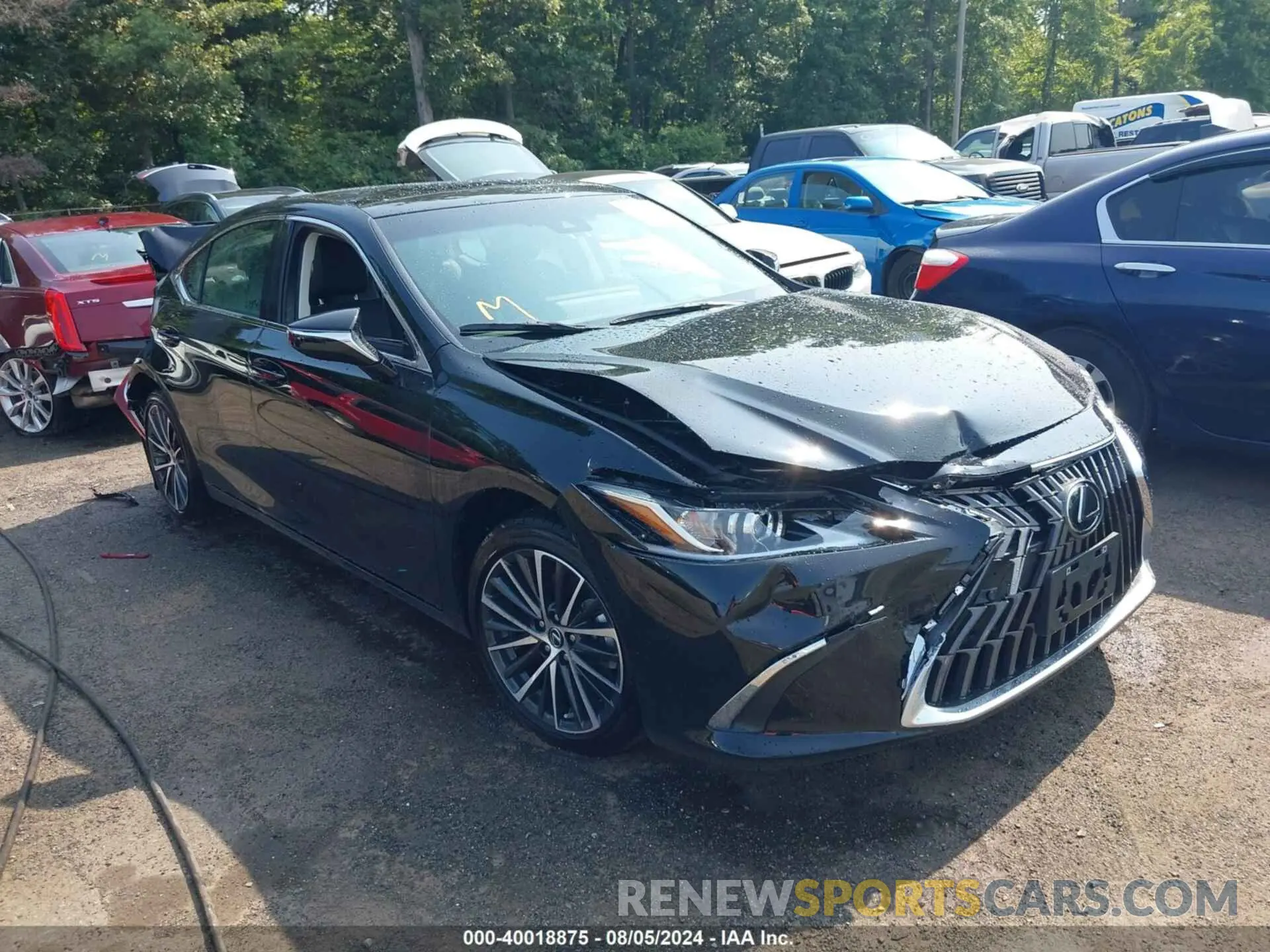 1 fotografías del automóvil dañado 58ADZ1B1XRU170525 LEXUS ES 2024