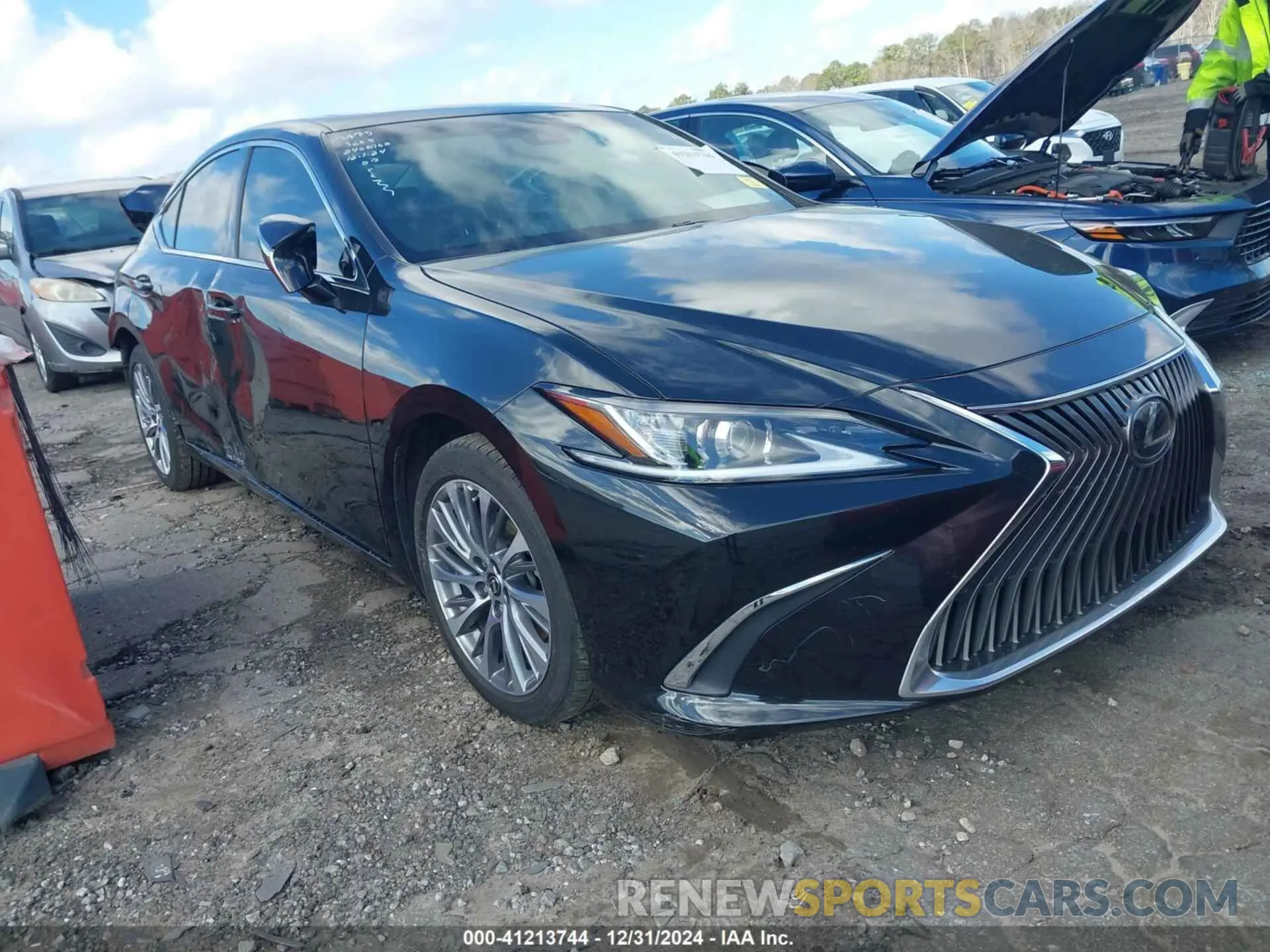 1 fotografías del automóvil dañado 58AD11D10MU003605 LEXUS ES 250 2021