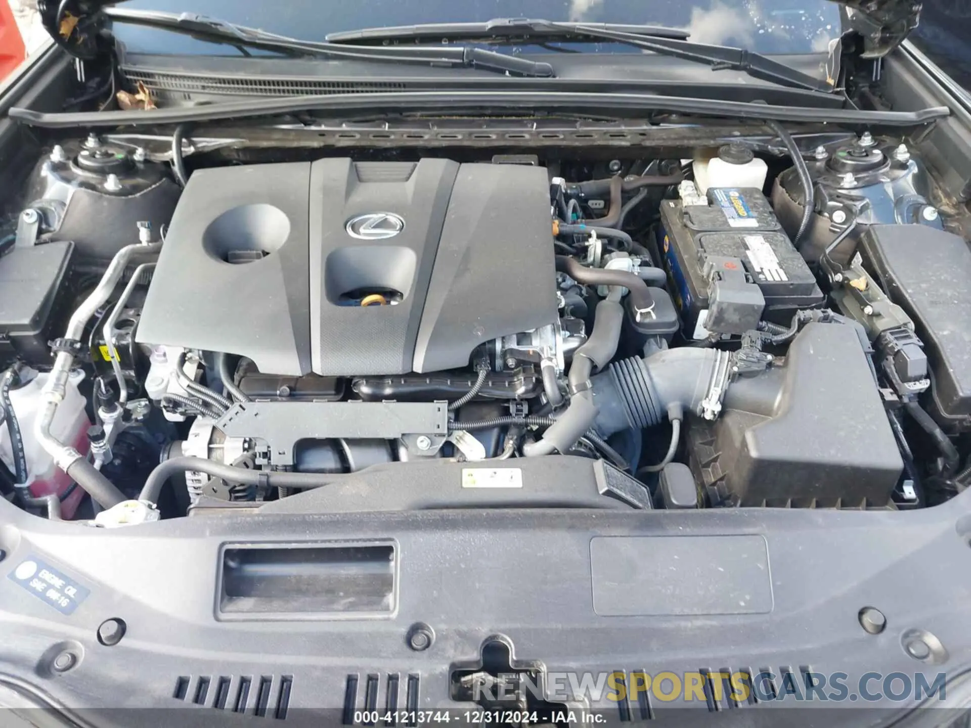 10 fotografías del automóvil dañado 58AD11D10MU003605 LEXUS ES 250 2021
