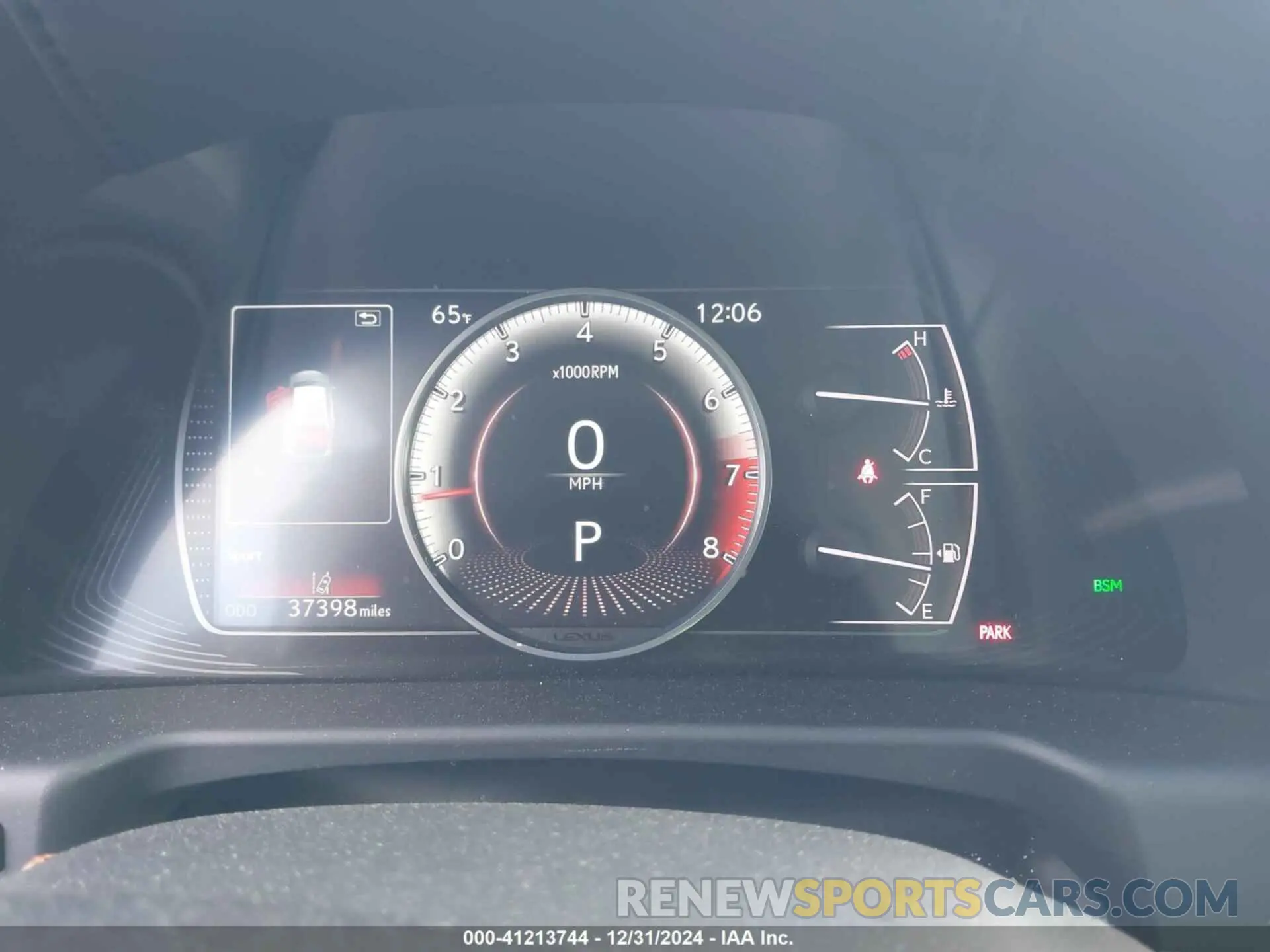 7 fotografías del automóvil dañado 58AD11D10MU003605 LEXUS ES 250 2021