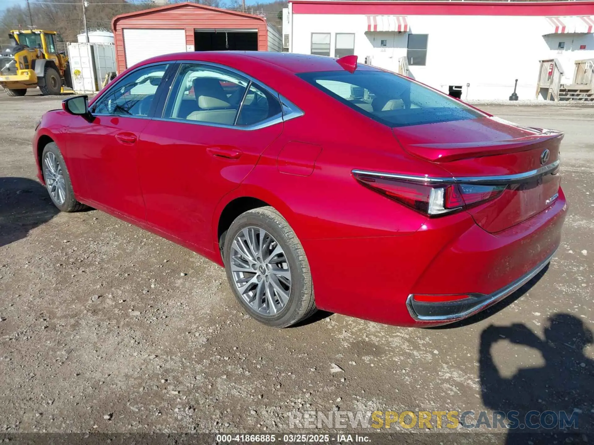3 fotografías del automóvil dañado 58AD11D10MU006701 LEXUS ES 250 2021