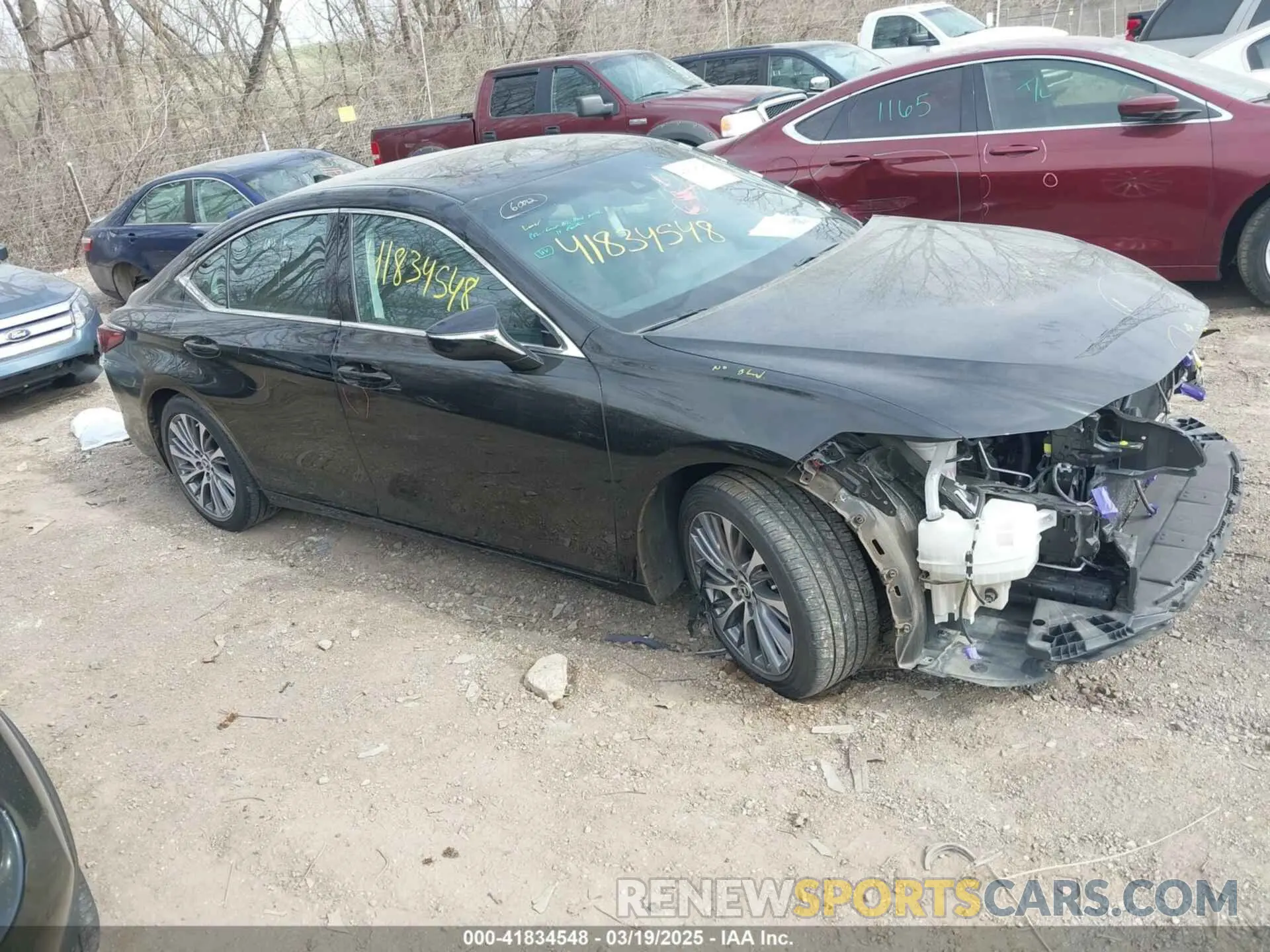 1 fotografías del automóvil dañado 58AD11D11MU007601 LEXUS ES 250 2021