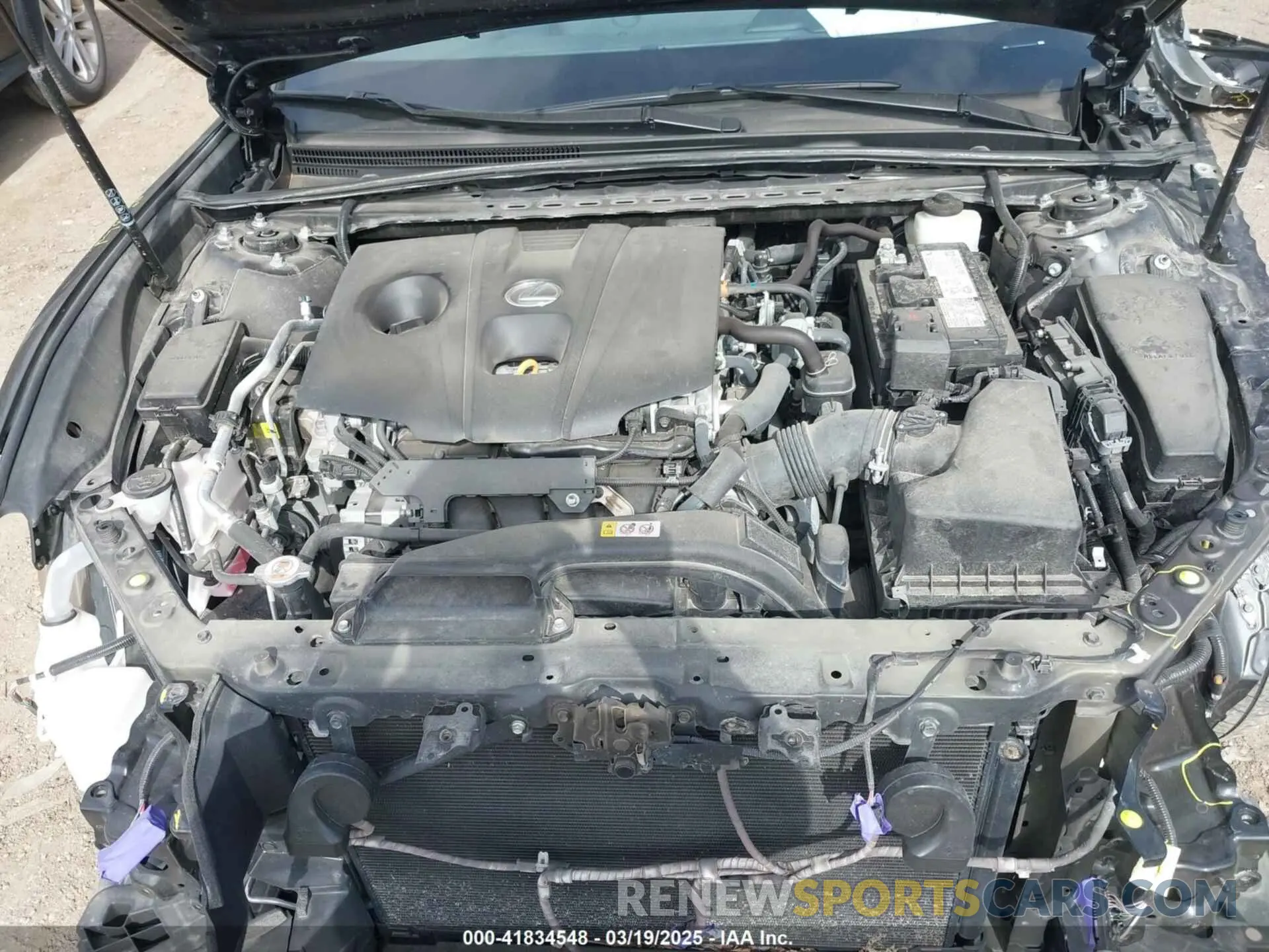 10 fotografías del automóvil dañado 58AD11D11MU007601 LEXUS ES 250 2021