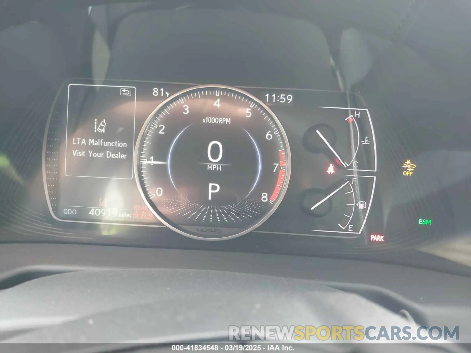 7 fotografías del automóvil dañado 58AD11D11MU007601 LEXUS ES 250 2021