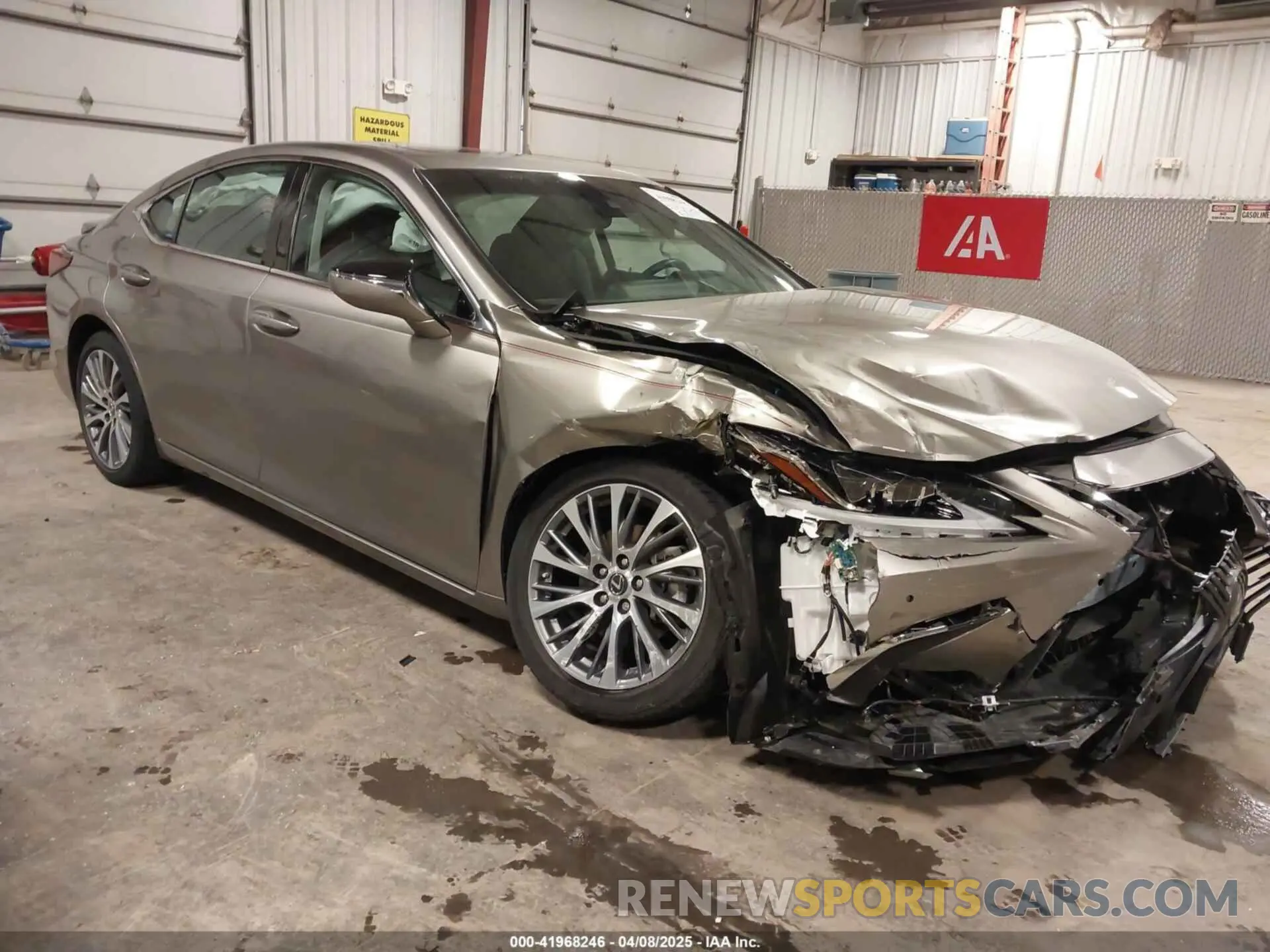 1 fotografías del automóvil dañado 58AD11D11MU007968 LEXUS ES 250 2021