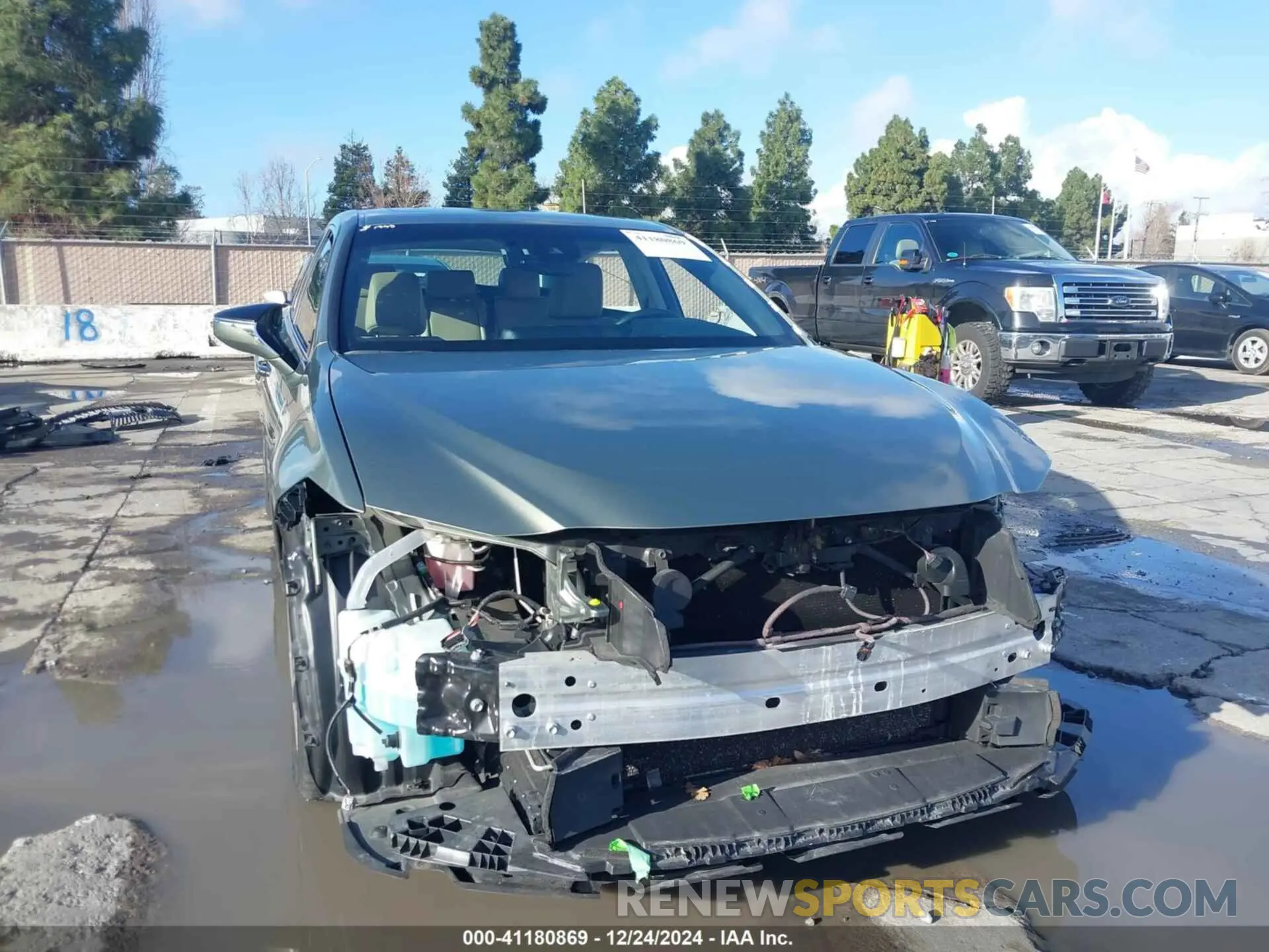 19 fotografías del automóvil dañado 58AD11D13MU004425 LEXUS ES 250 2021