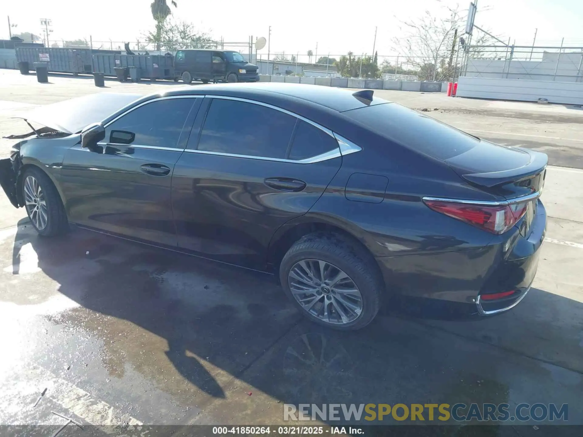 3 fotografías del automóvil dañado 58AD11D16MU002636 LEXUS ES 250 2021