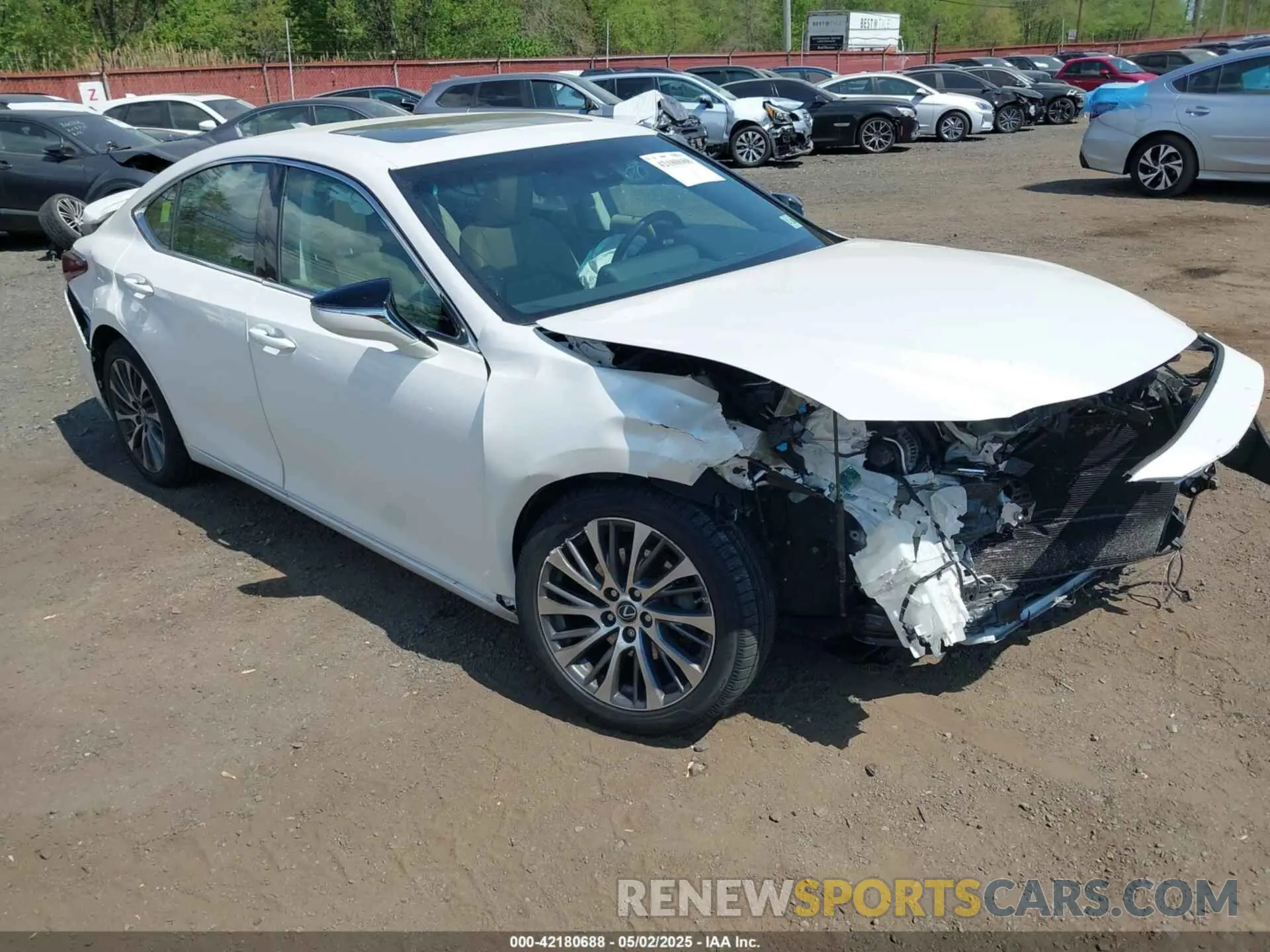 1 fotografías del automóvil dañado 58AD11D17MU005321 LEXUS ES 250 2021