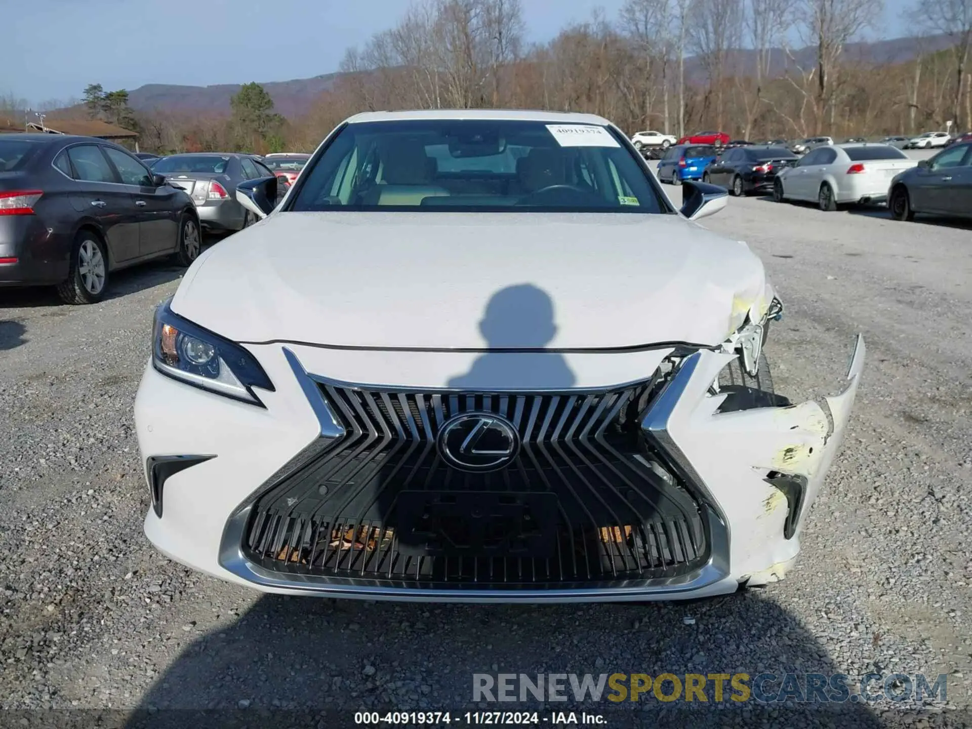 12 fotografías del automóvil dañado 58AD11D1XMU006169 LEXUS ES 250 2021