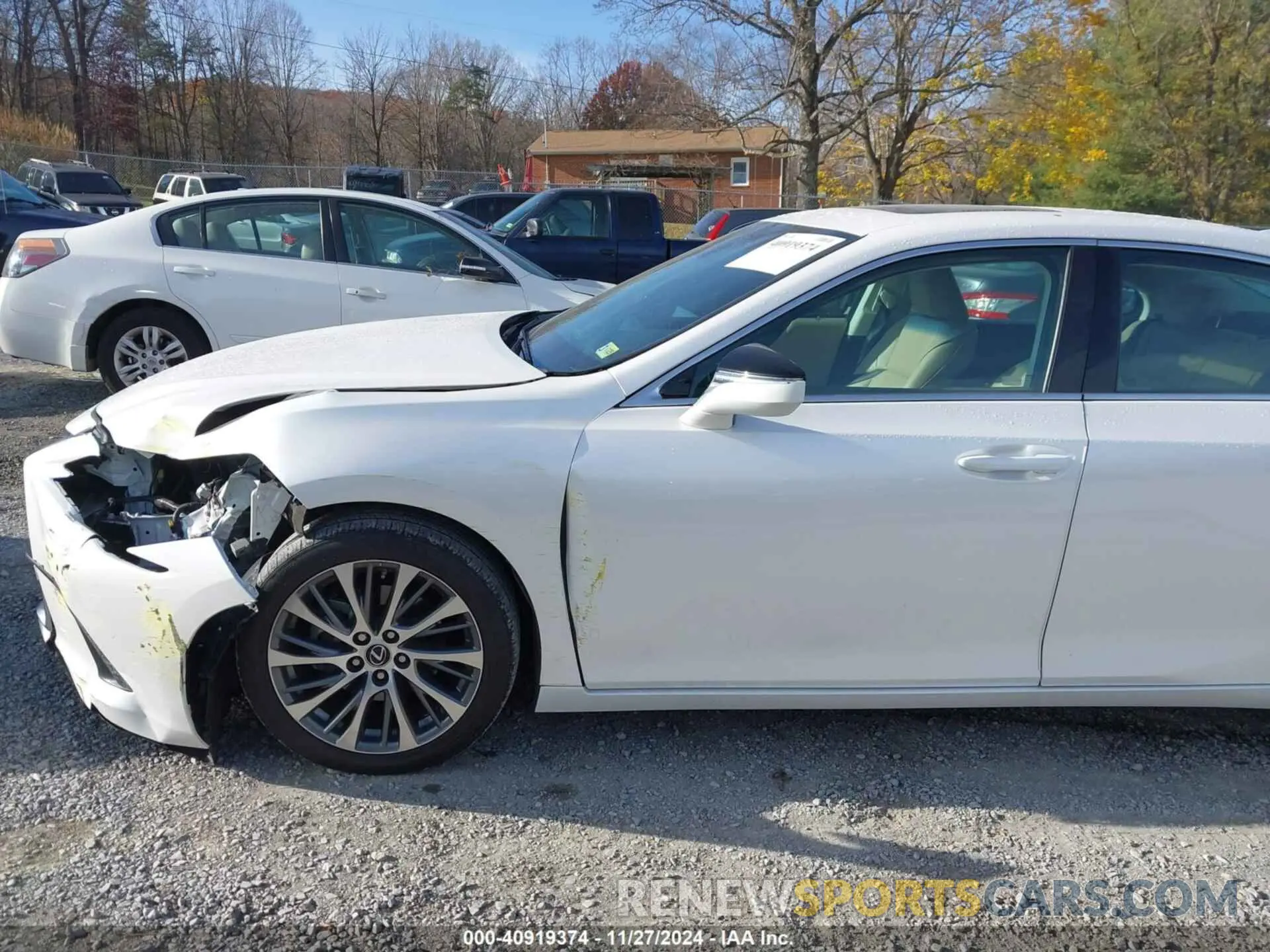 17 fotografías del automóvil dañado 58AD11D1XMU006169 LEXUS ES 250 2021