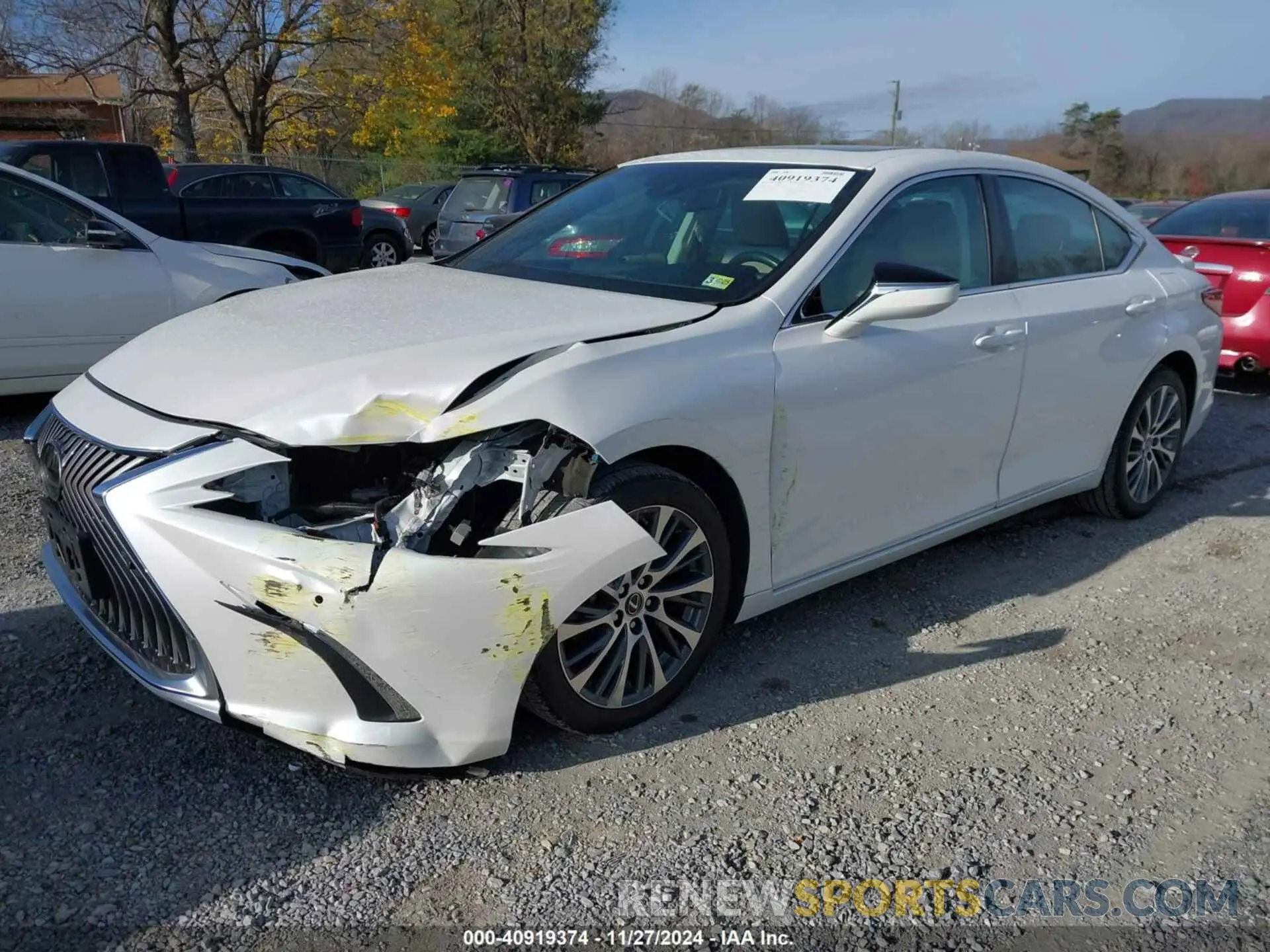 6 fotografías del automóvil dañado 58AD11D1XMU006169 LEXUS ES 250 2021